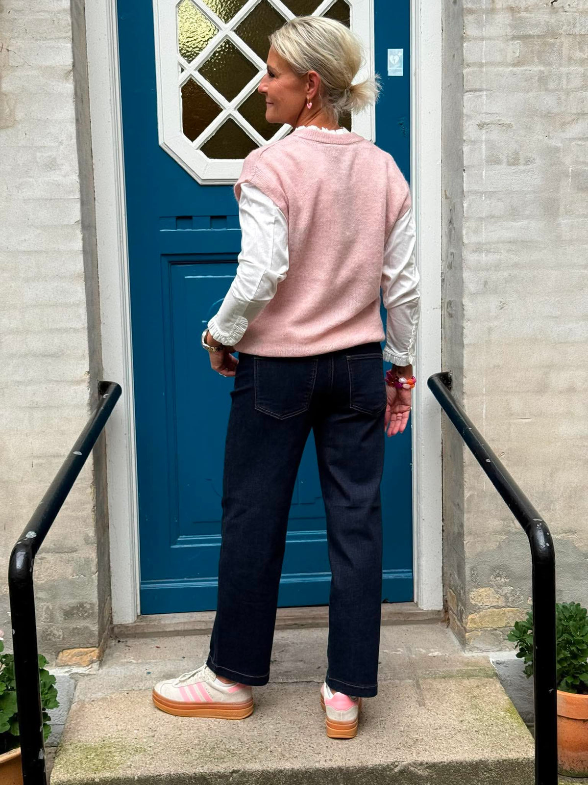 FQDIDO VEST - Pale Mauve Melange