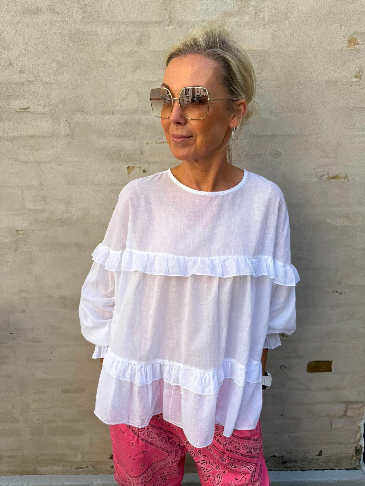 Melody Blouse - Bianco