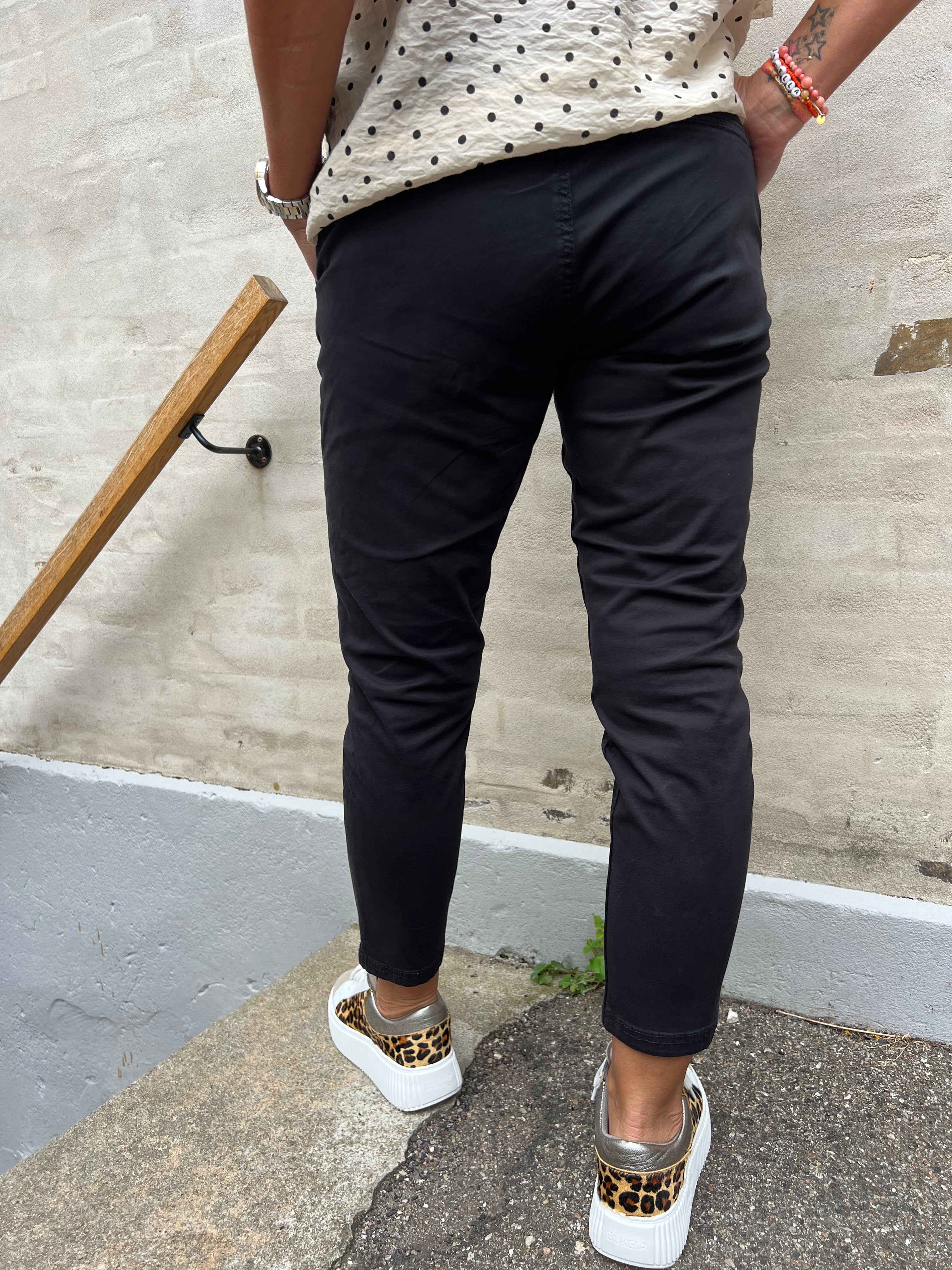 Brita cropped pants - Black