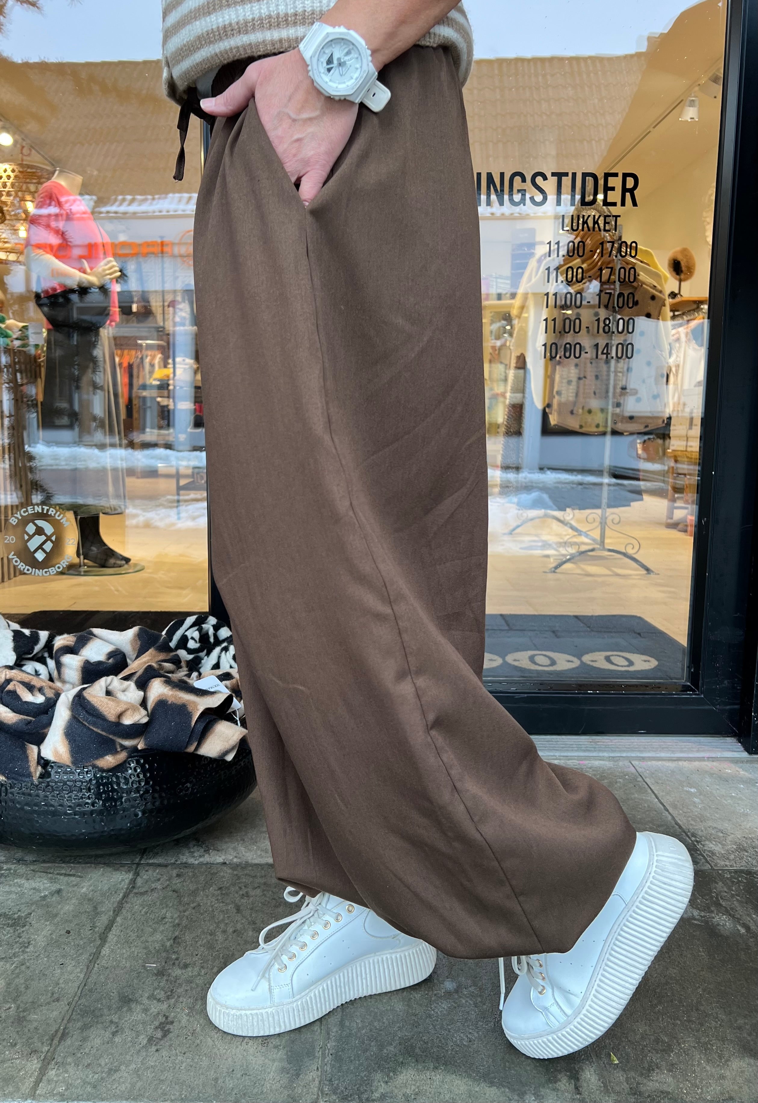 PALOMA LOOSE PANT - Dark Earth