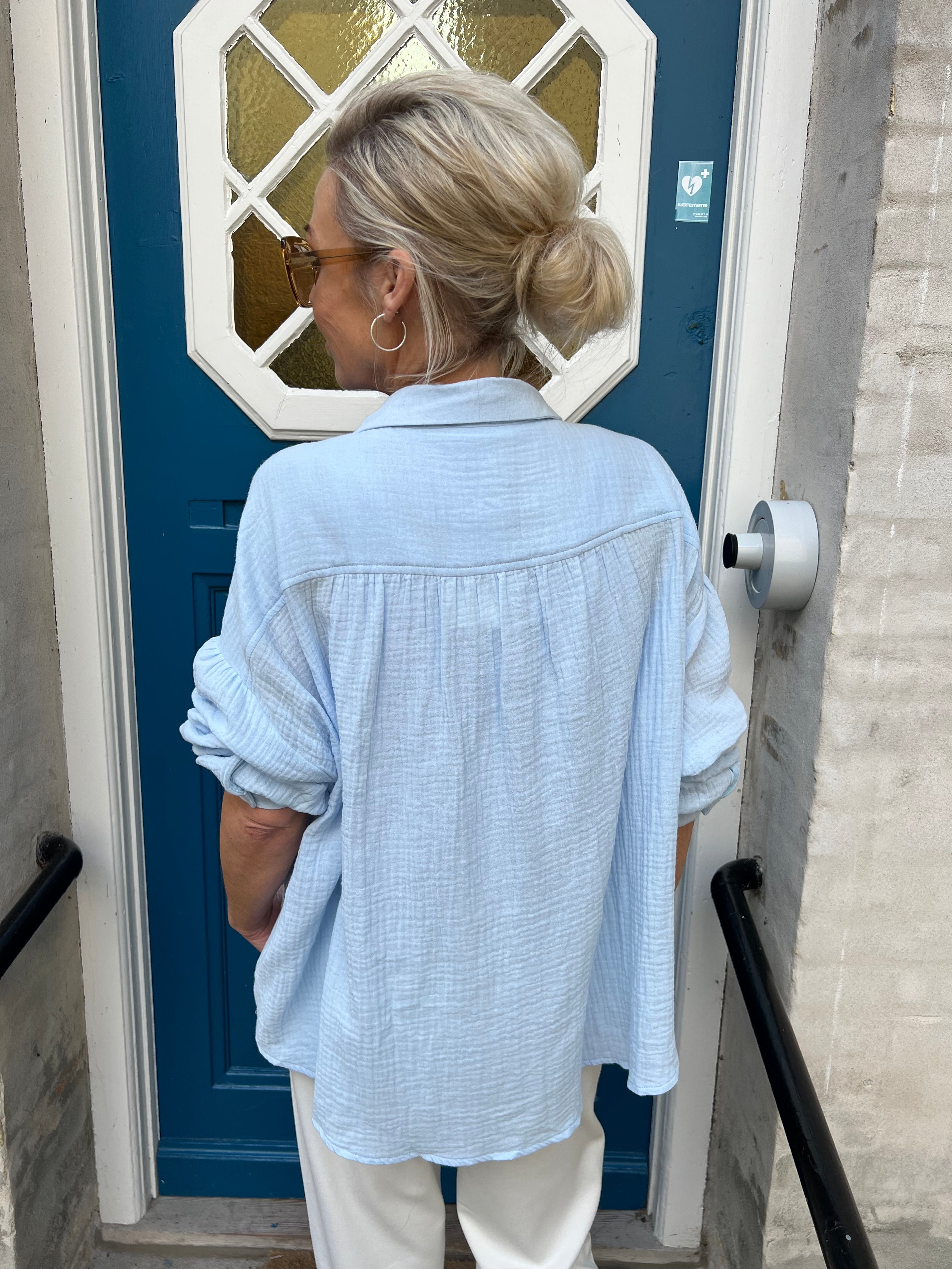 Musy palm shirt blue