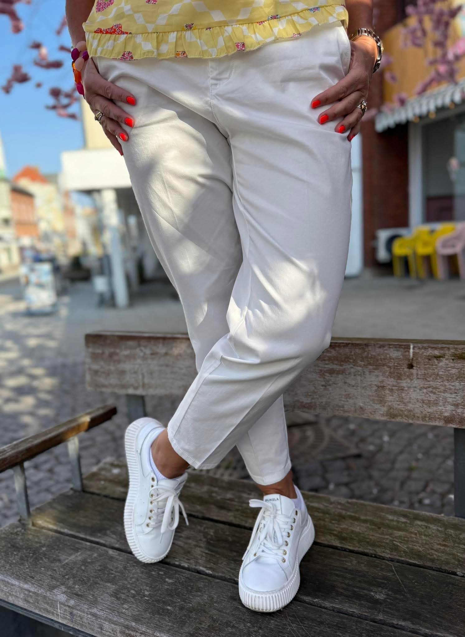 Chino Peach Twill - Off White