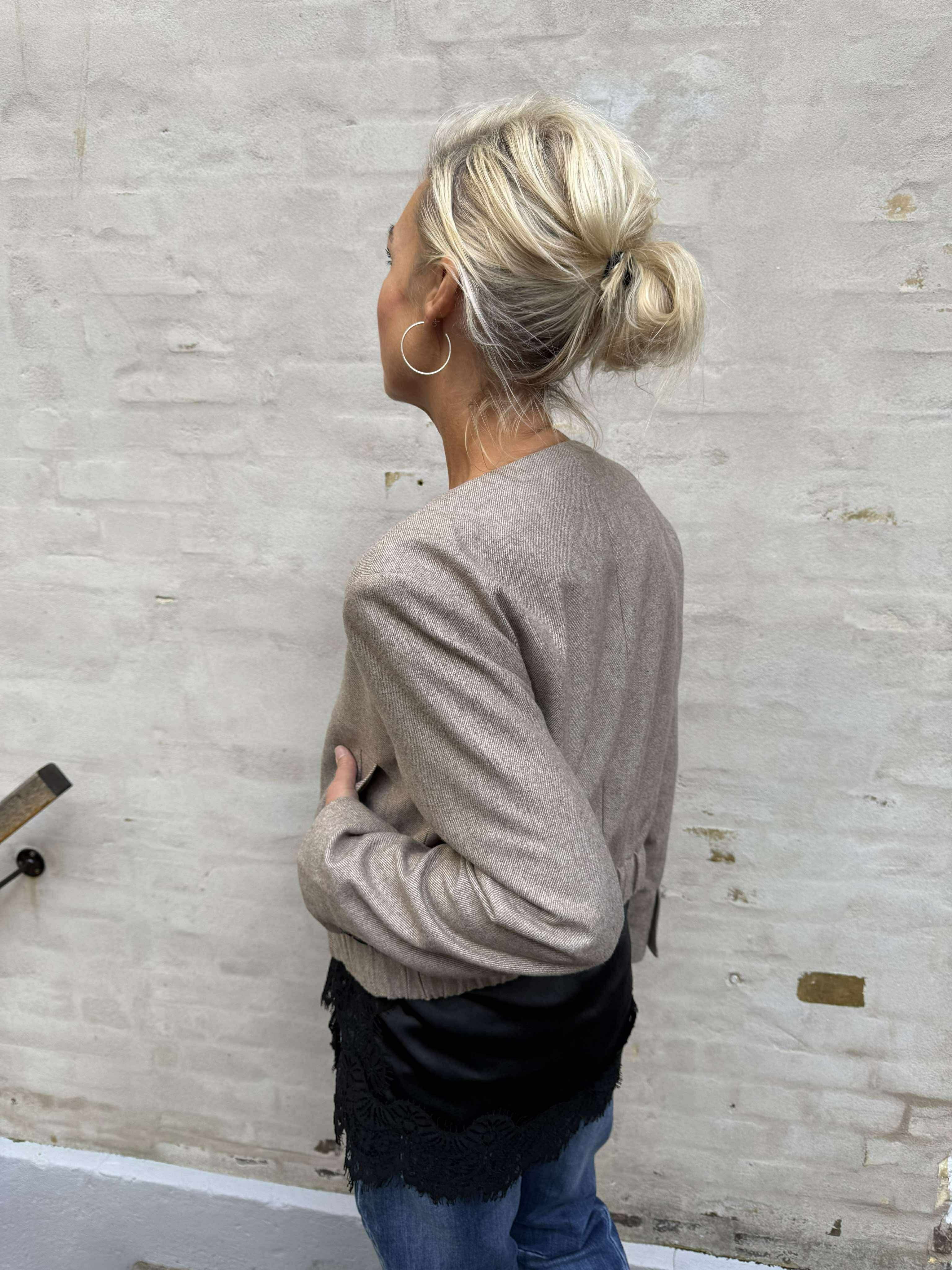 MeeraCC Bomber Jacket - Walnut