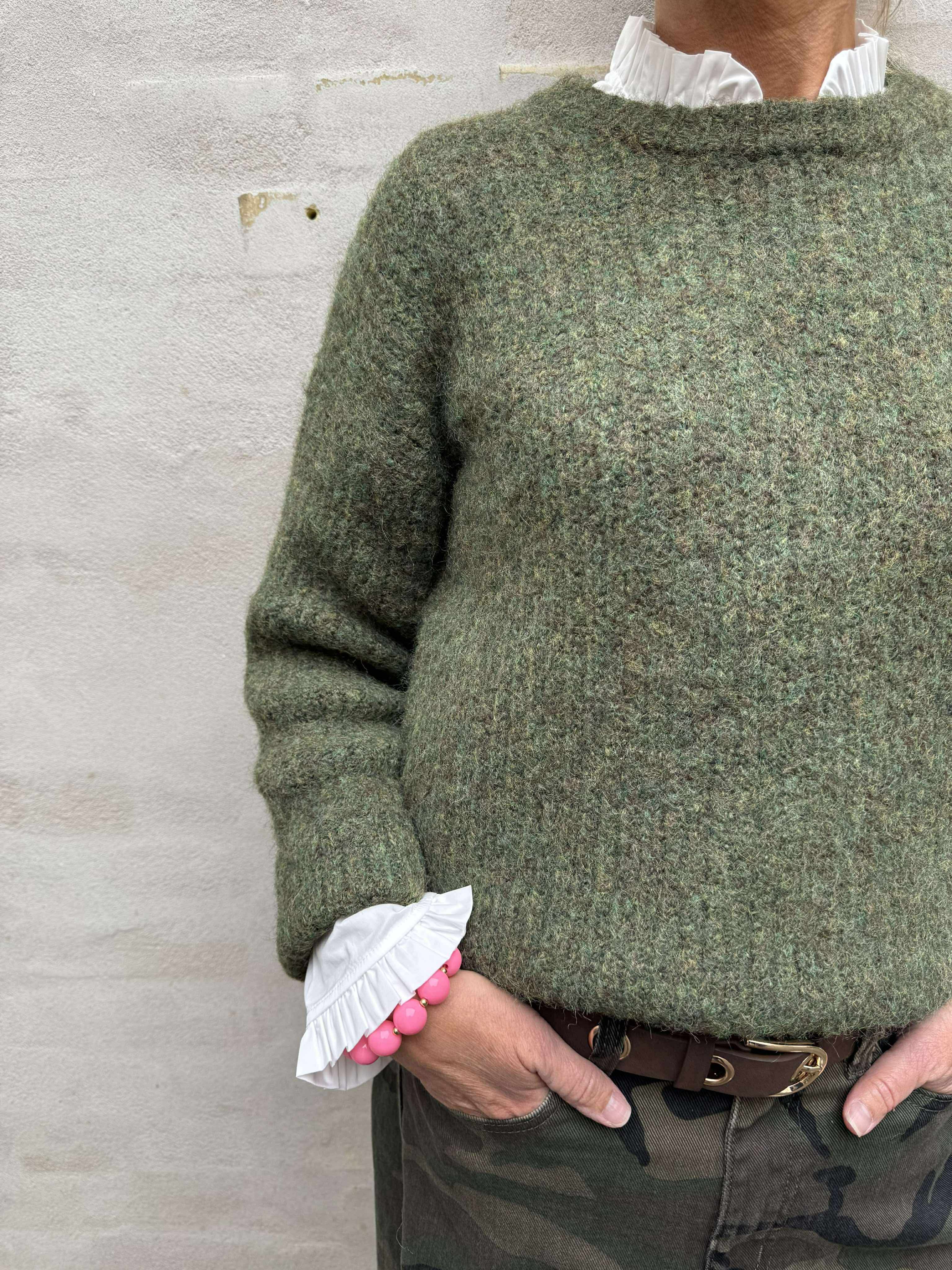 CharlieCC Knit - Military Olive