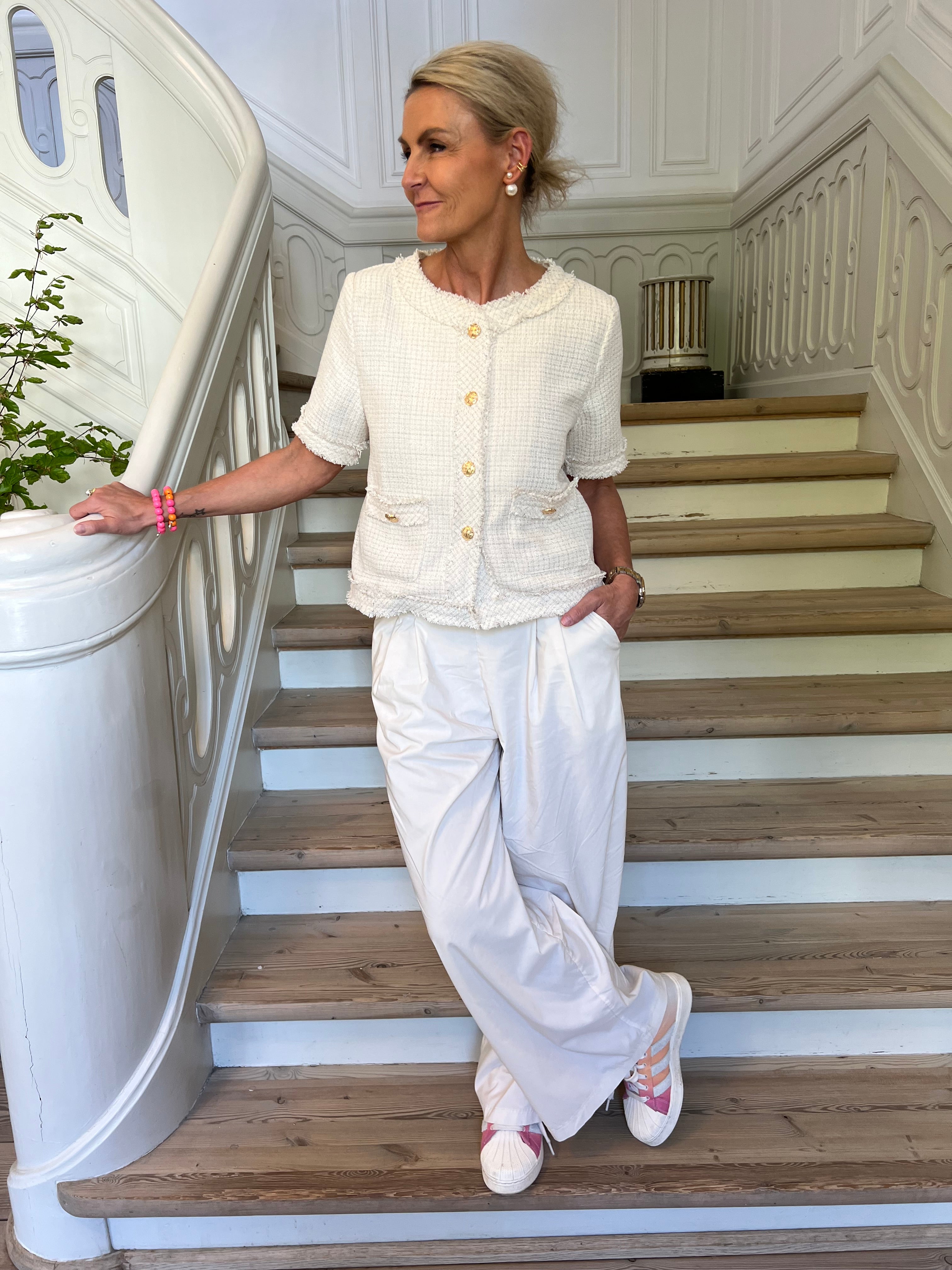Coco ss jacket ivory