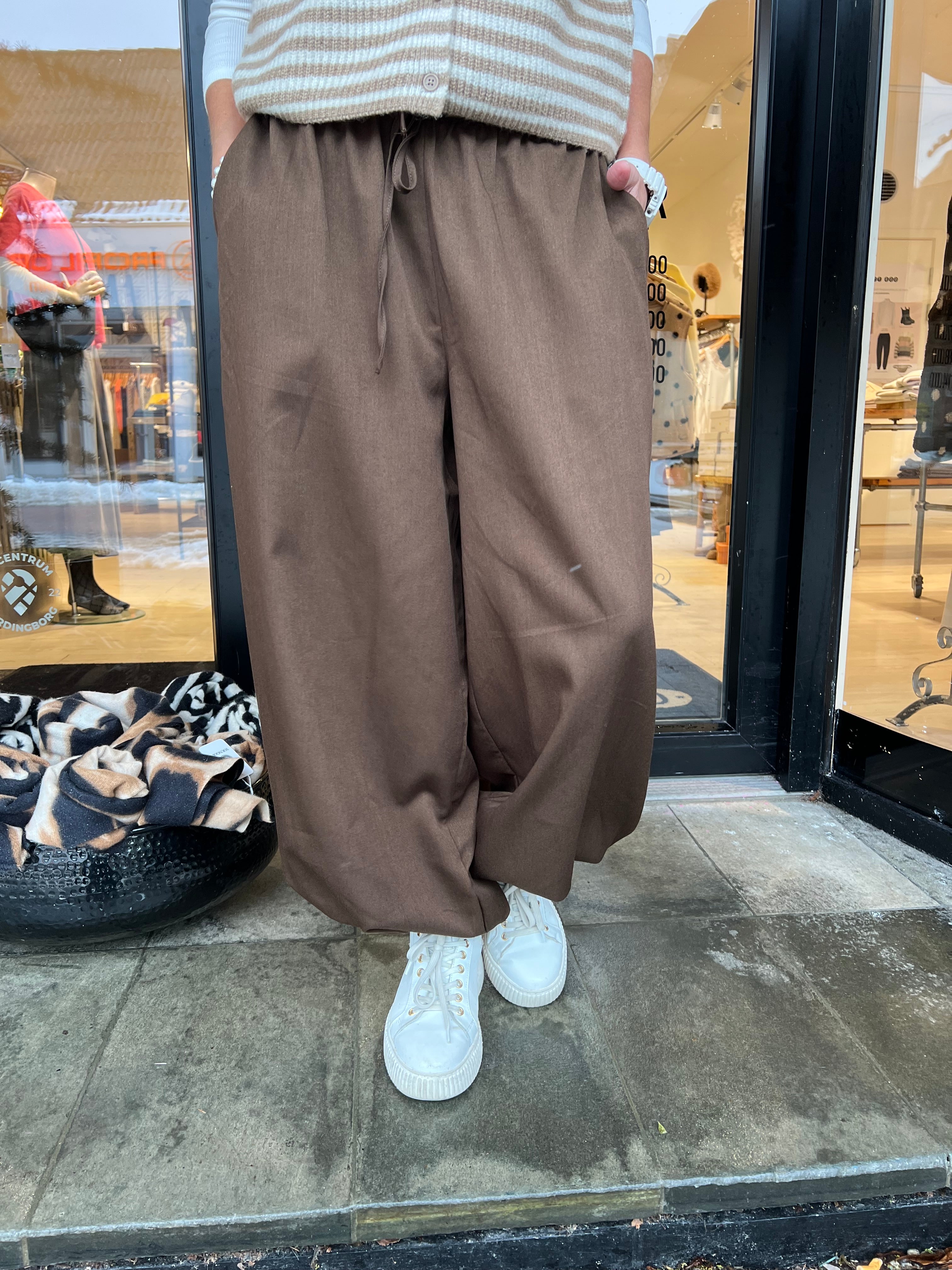 PALOMA LOOSE PANT - Dark Earth