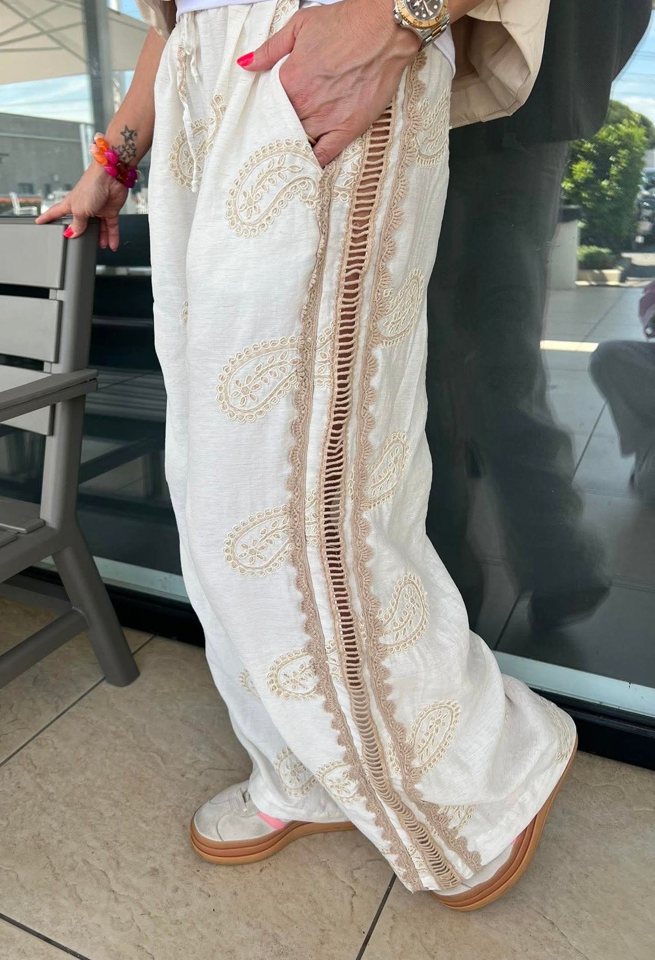 Amide Pants - Beige