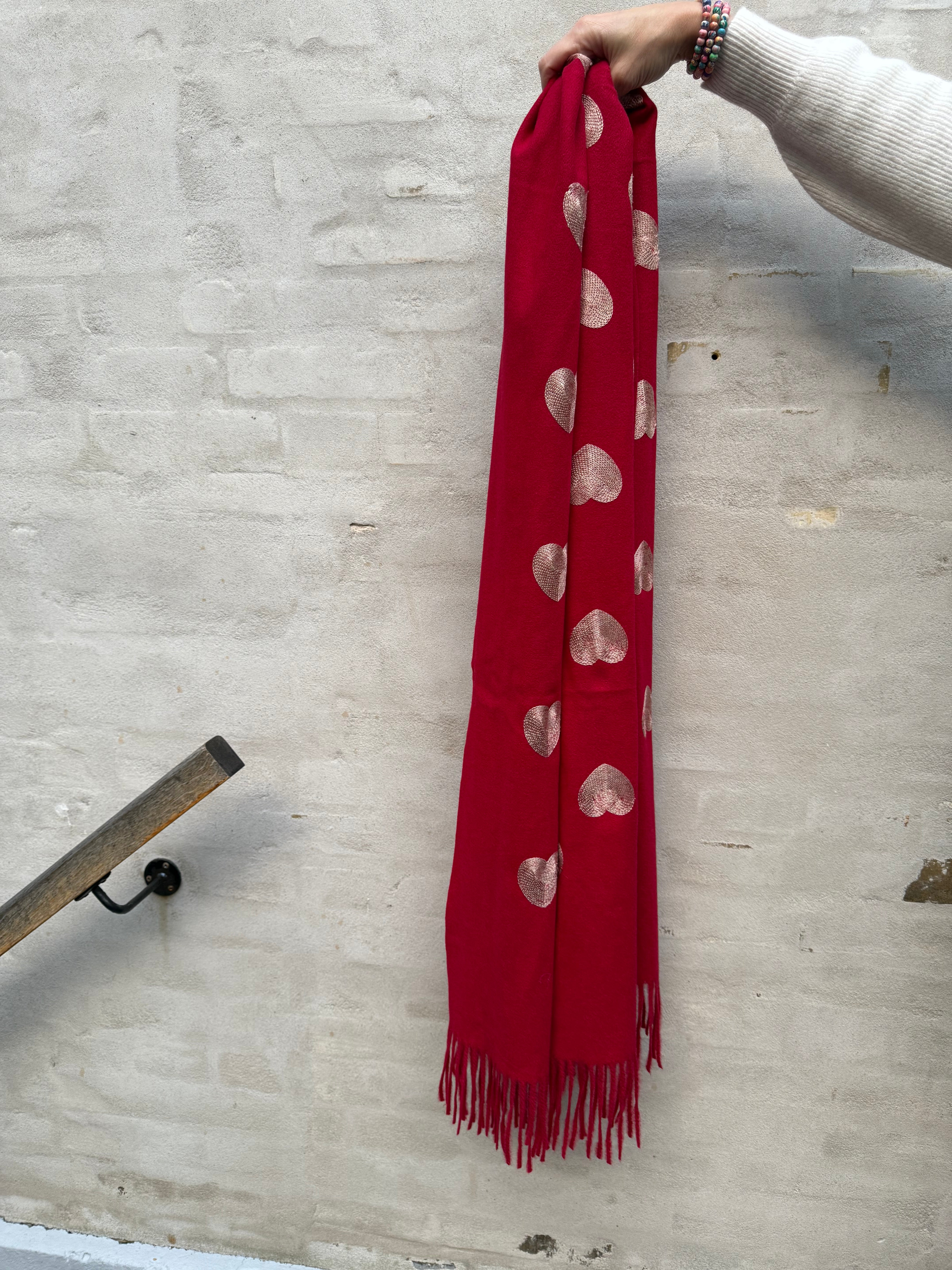 Amore Scarf - Red
