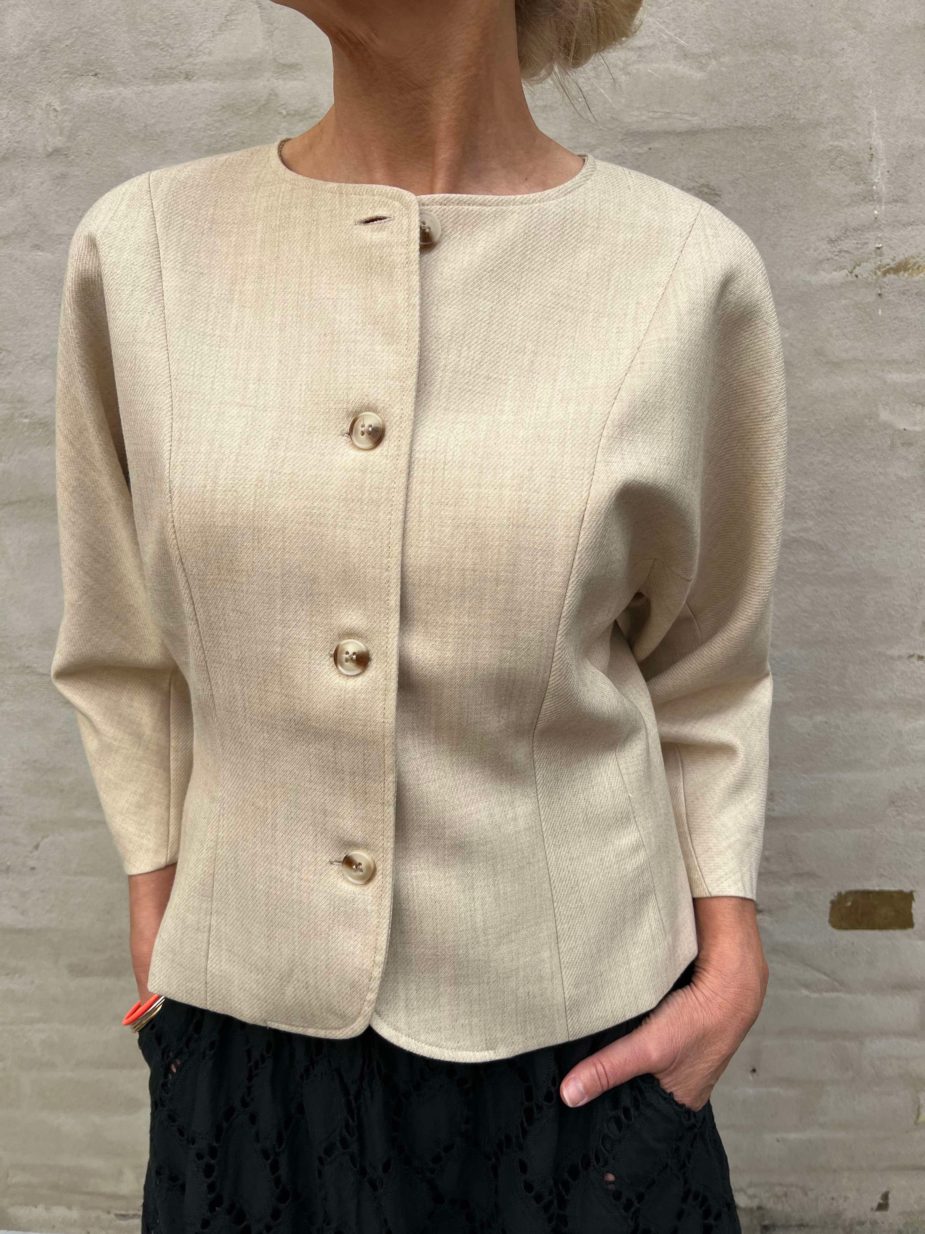 Mesto Melange jacket beige melange