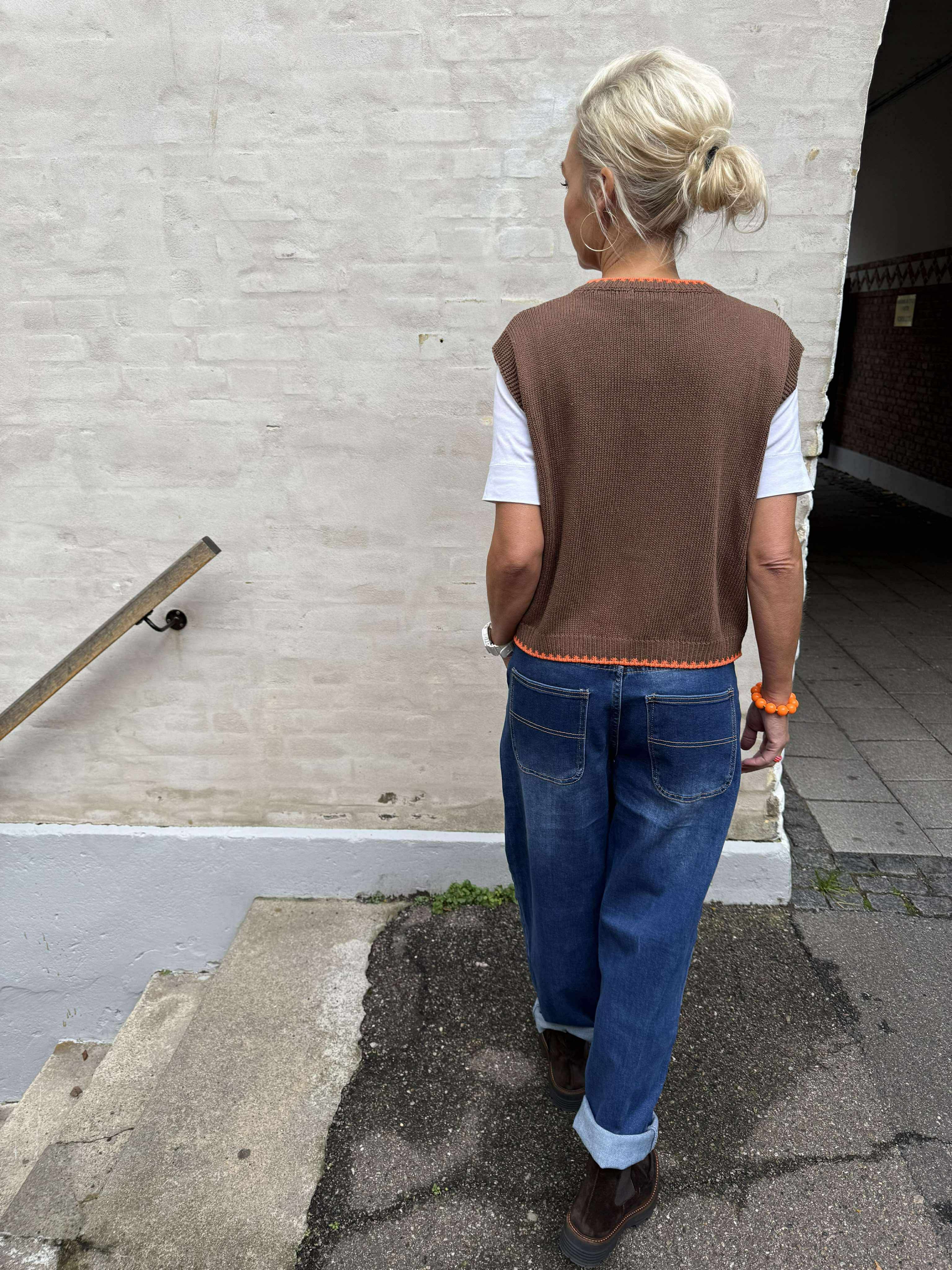 Giletta Vest - Brown