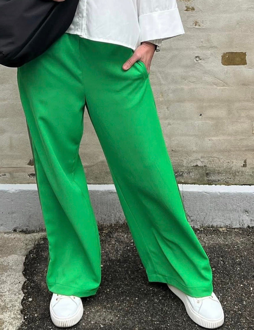 AminaCC zip Panel Pant - Green
