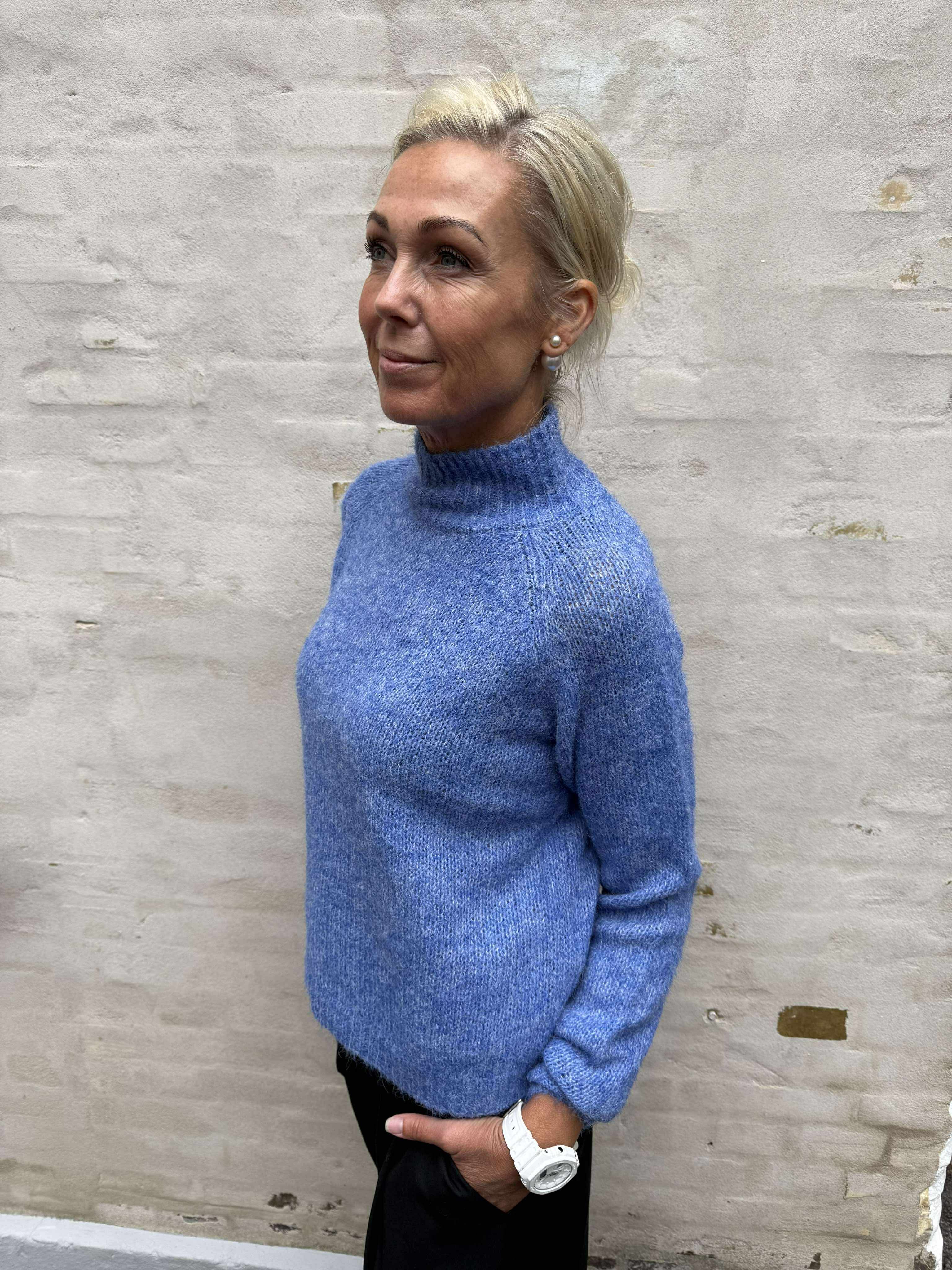 ZOEY LIFE L/S RAGLAN PULLOVER - Ebb And Flow MELANGE