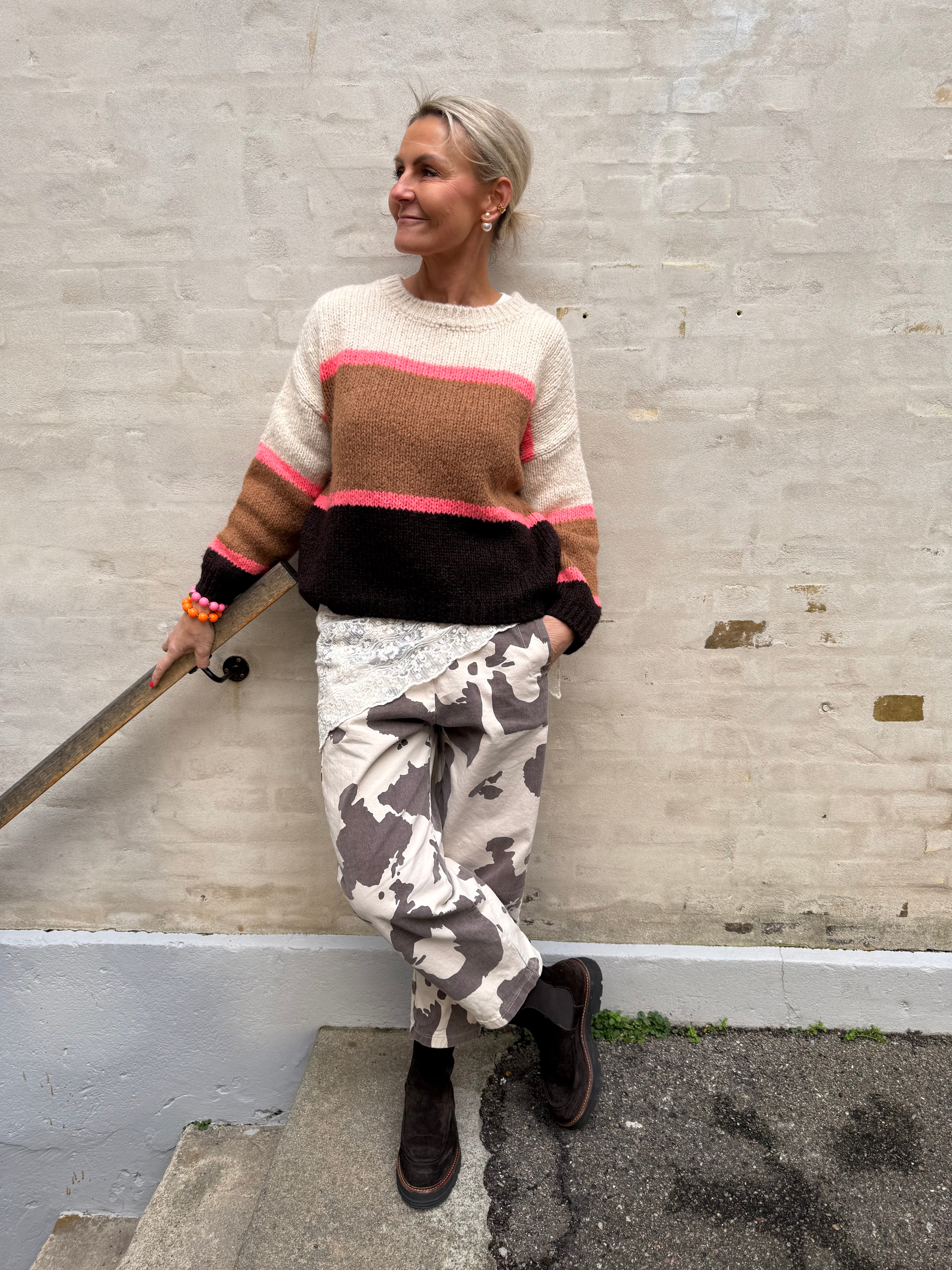 PREORDER-HILDUR knit jumper - Camel