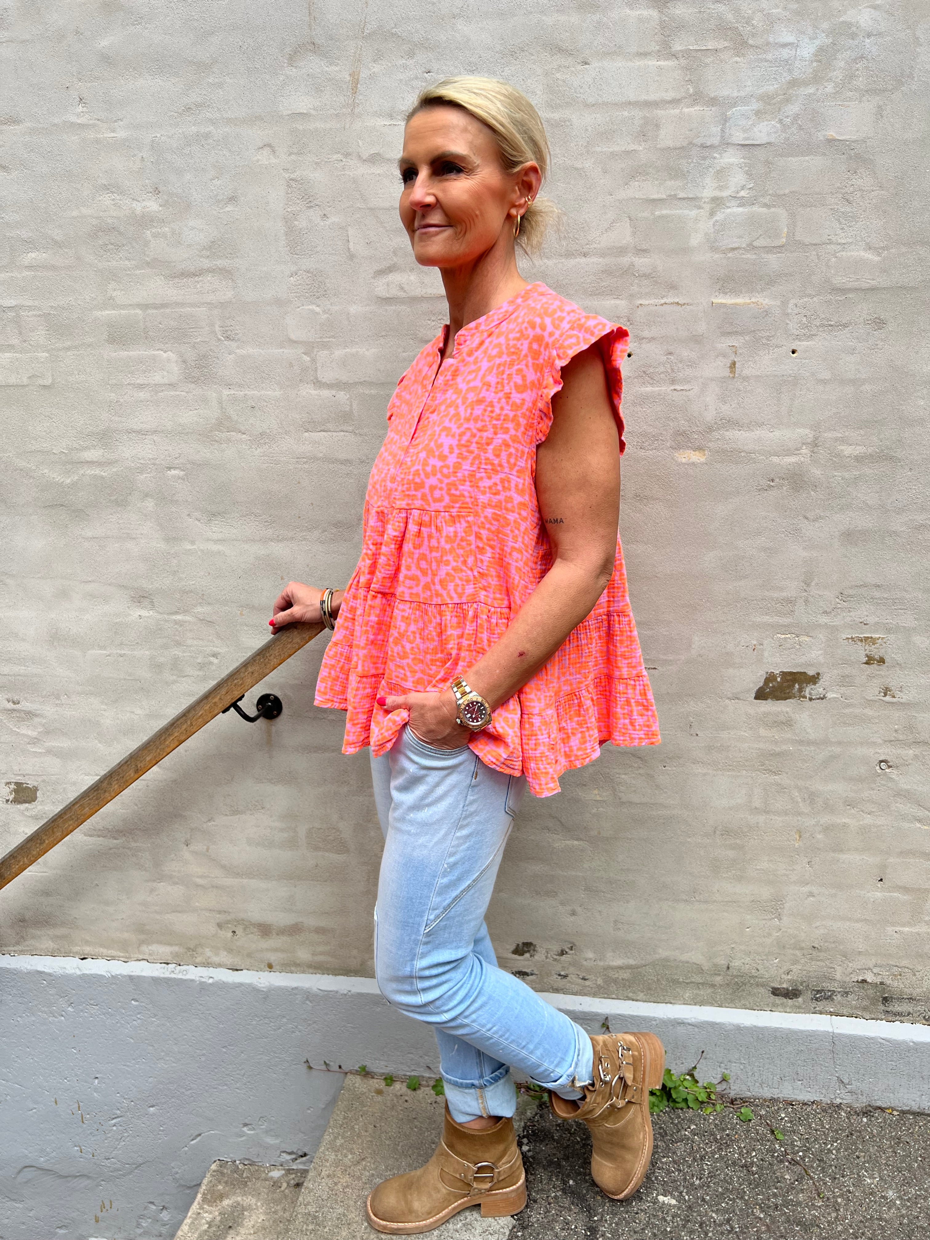 Dolly top leo orange