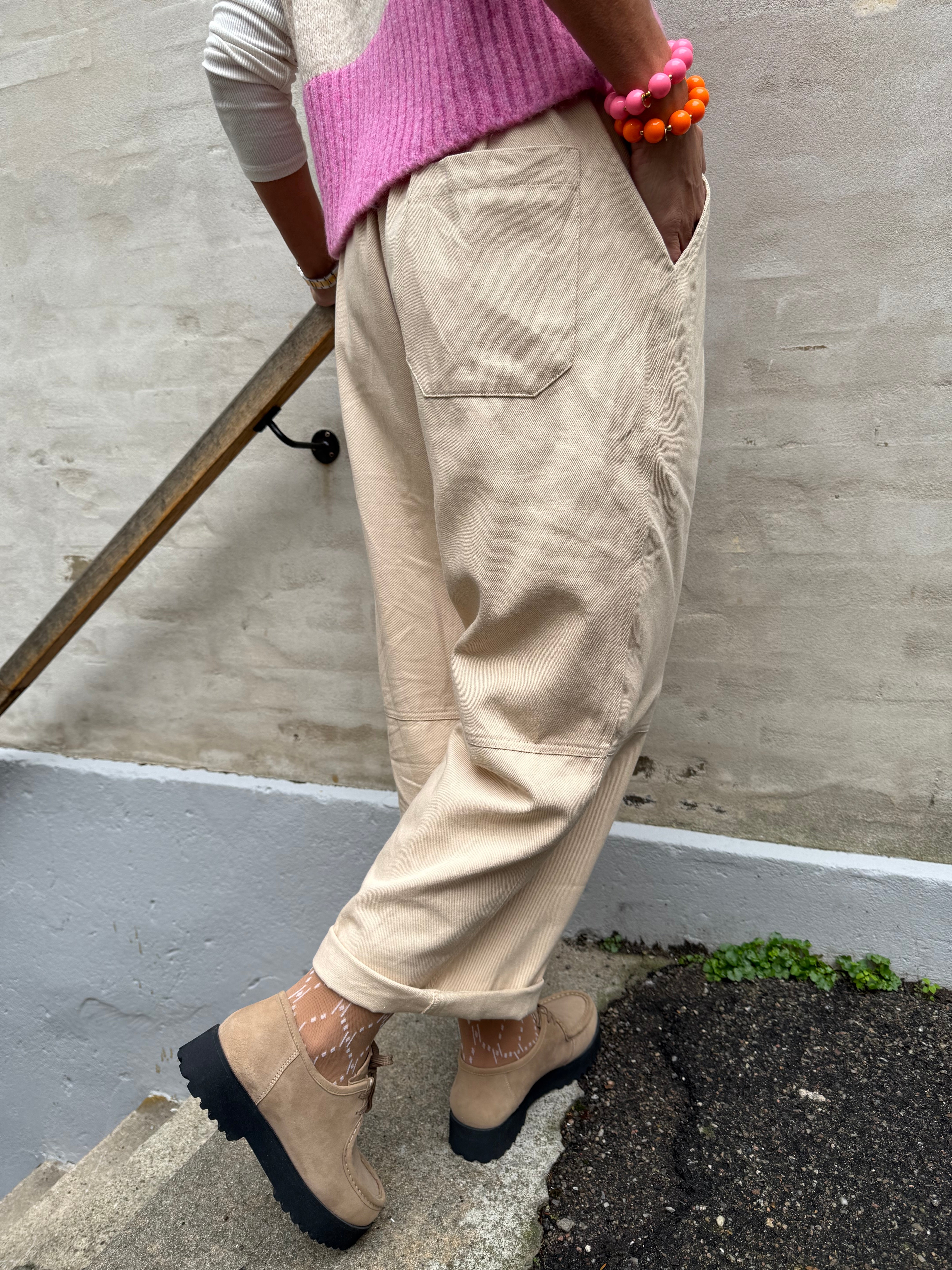 Donnie Pants - Beige