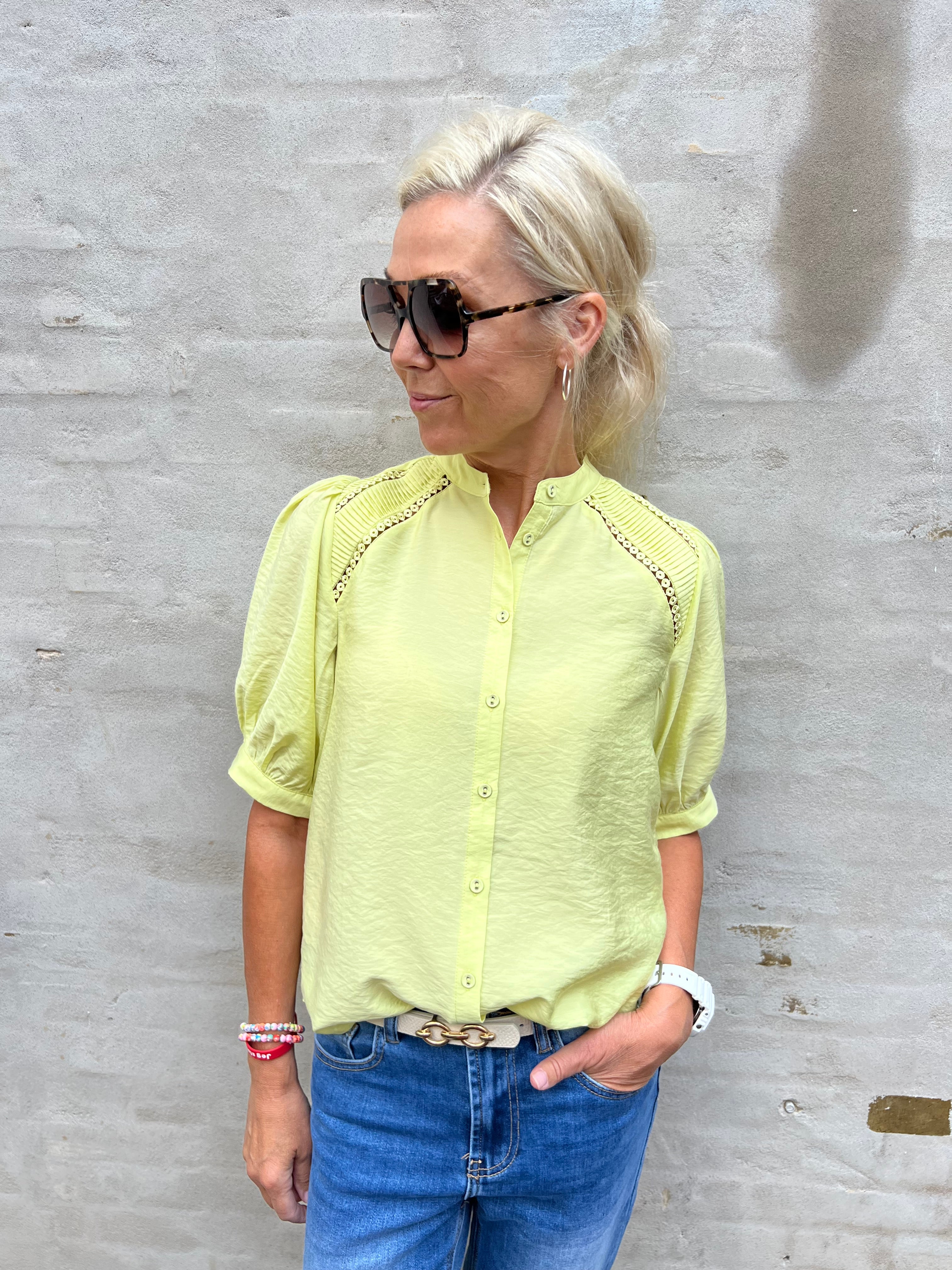 Callum Pintruck Shirt - Citrus