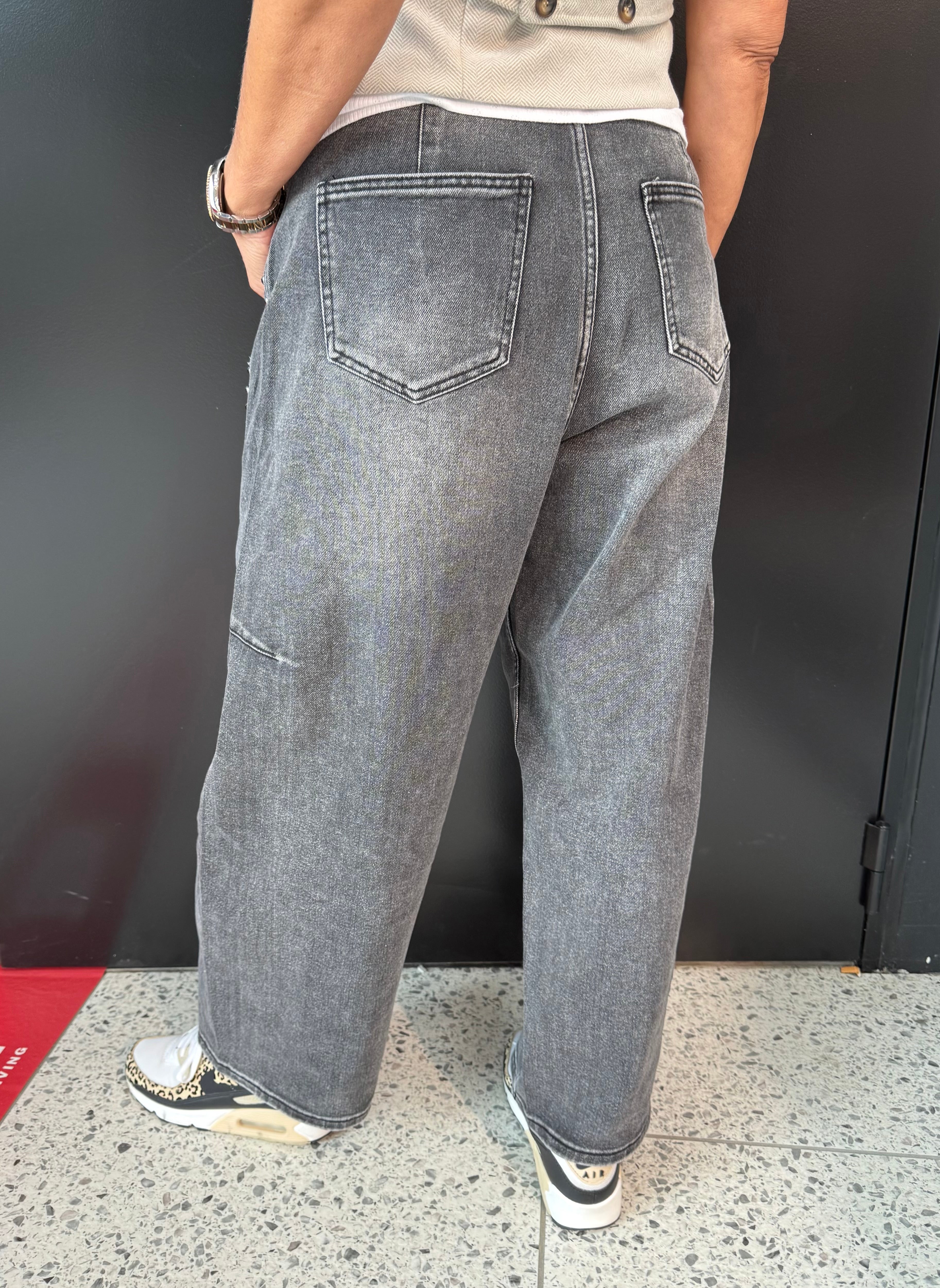PREORDER-Ingebord Jeans - Grey