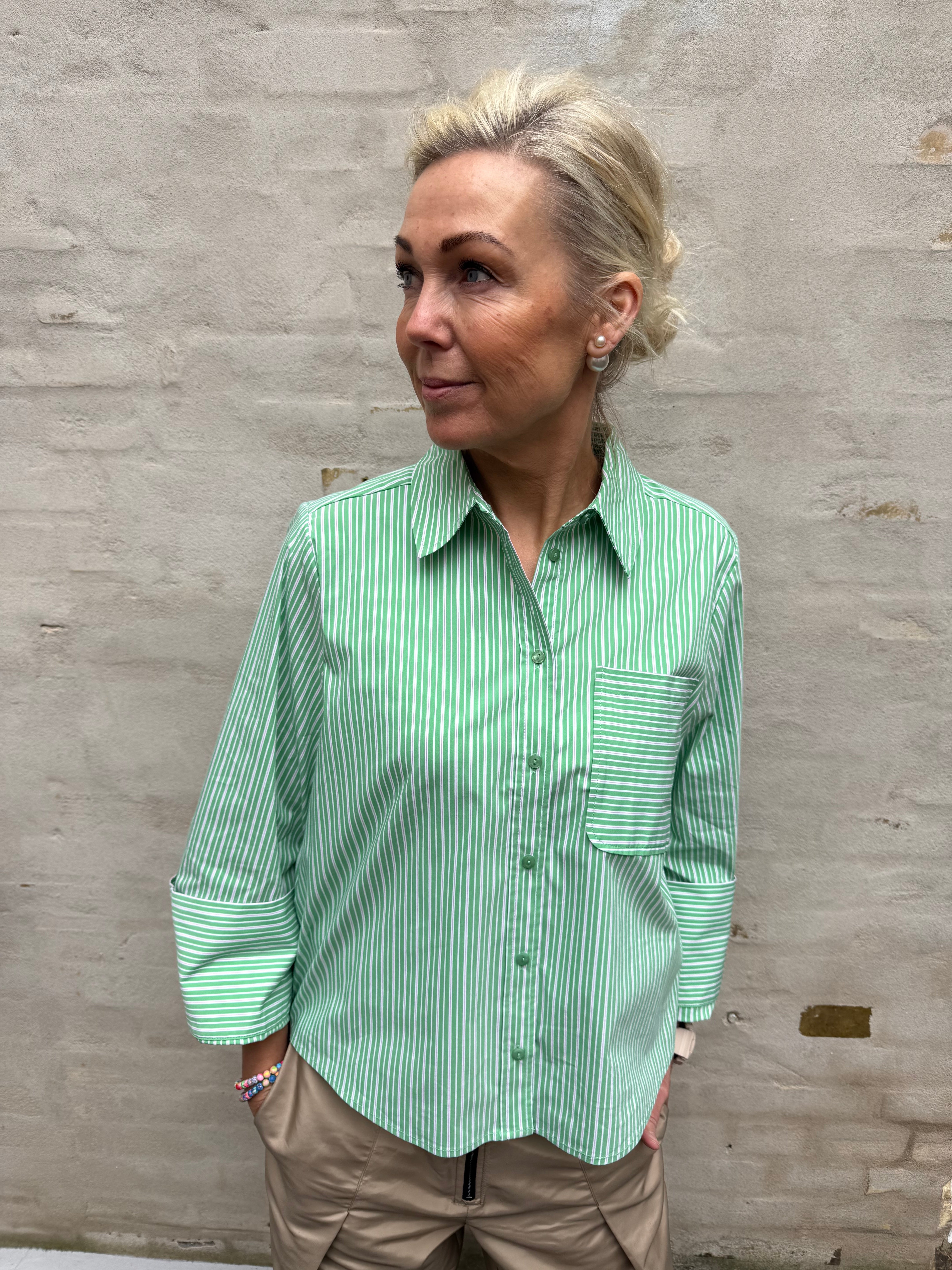 BaliCC Bell Sleeve Shirt - Green