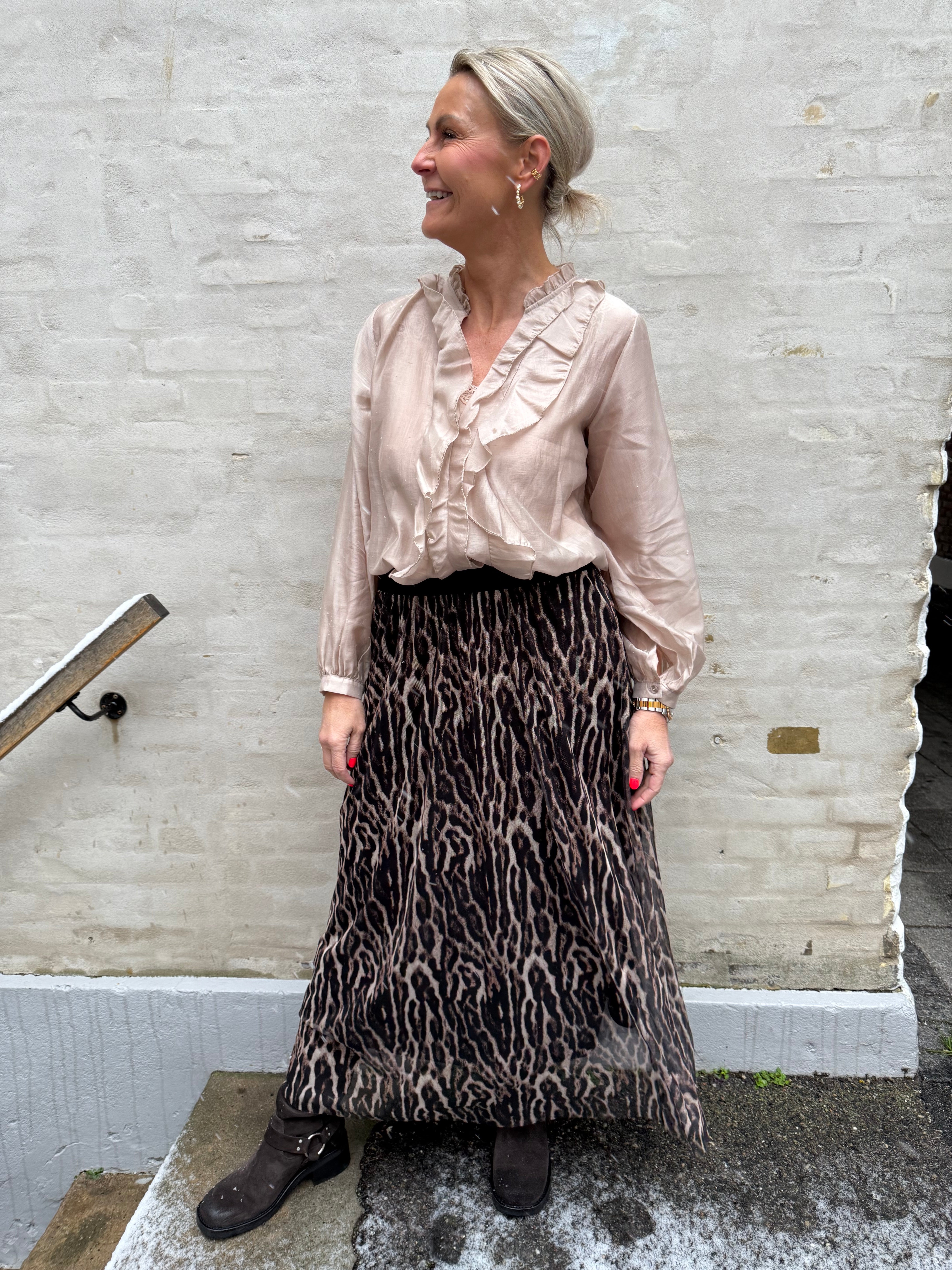 Presley Skirt - Leo Print