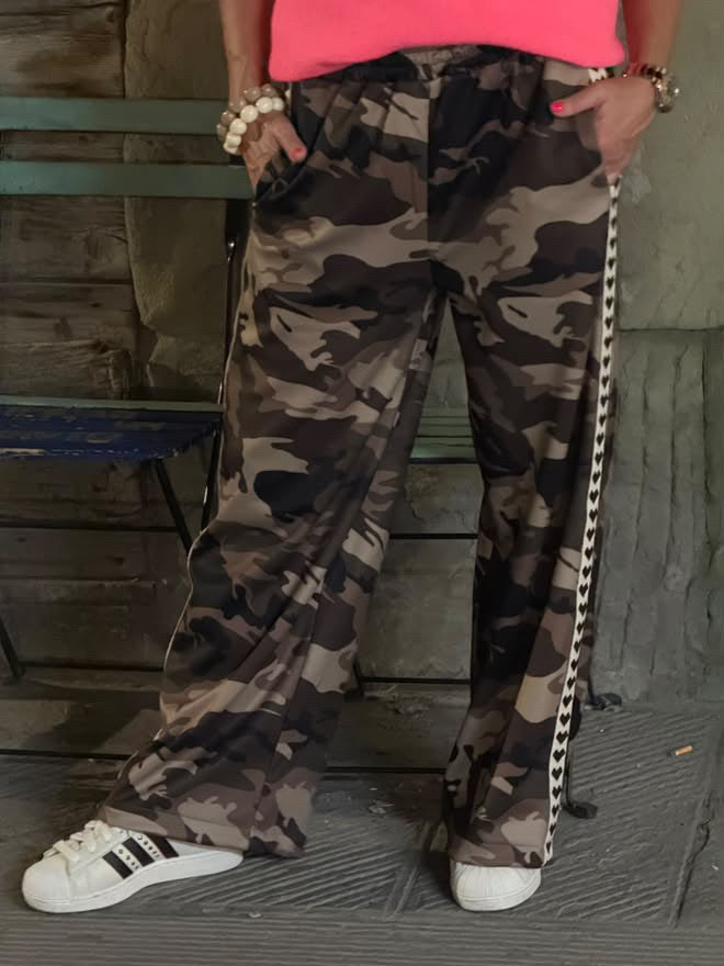 Pastelja Pants - Military Printing