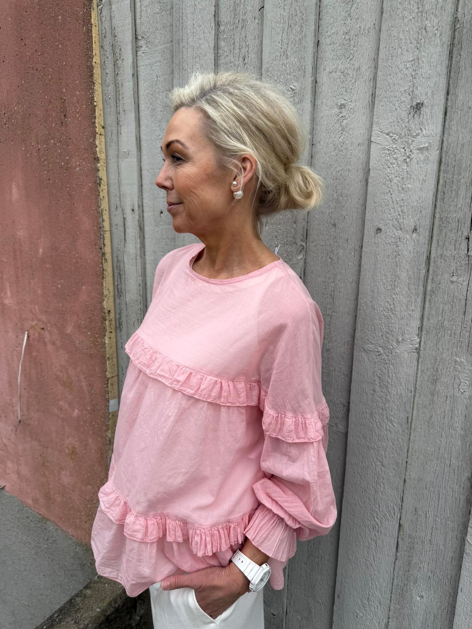 Melody Blouse - Winter Rose