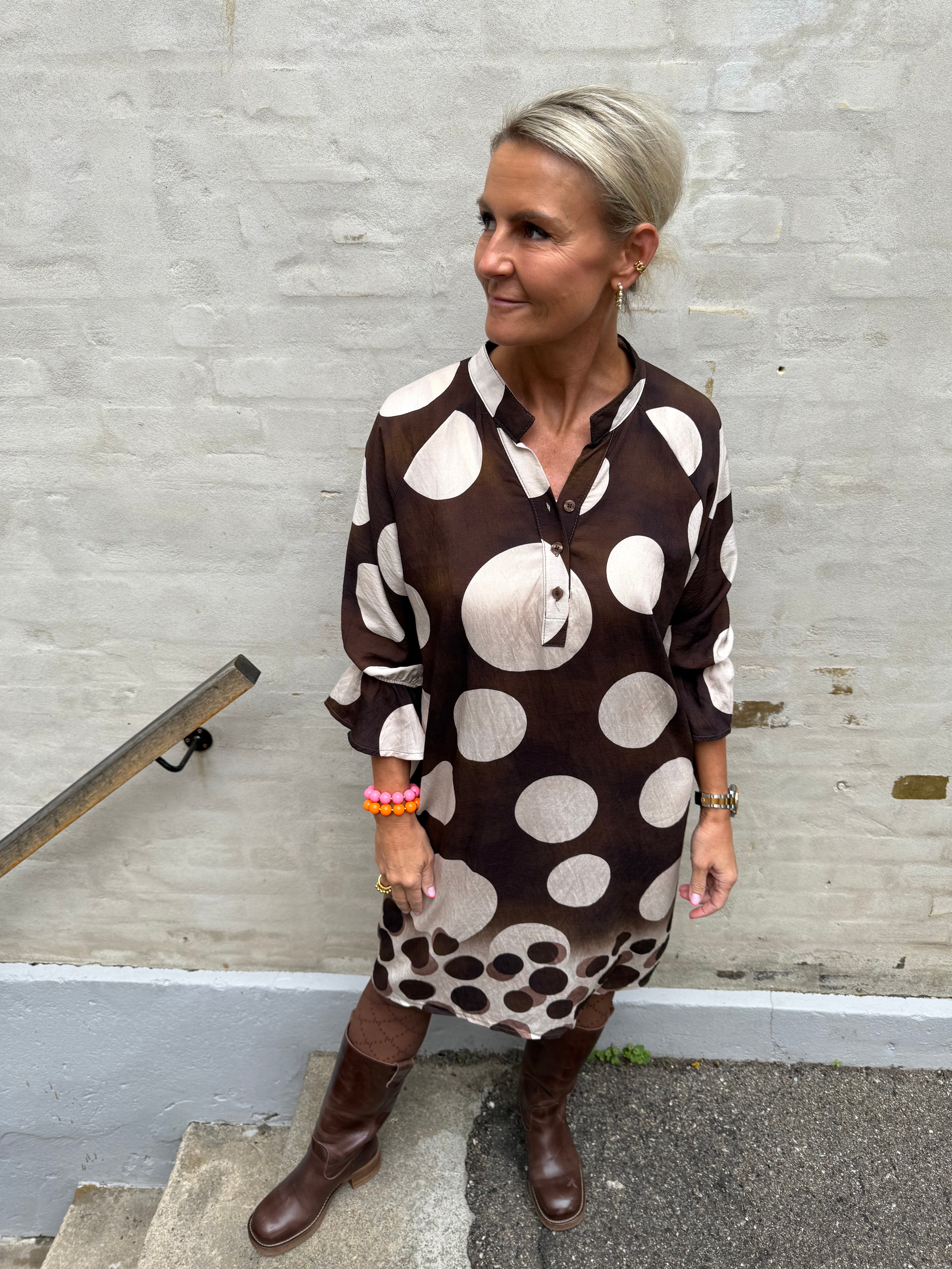 Cypress Dress - Marrone