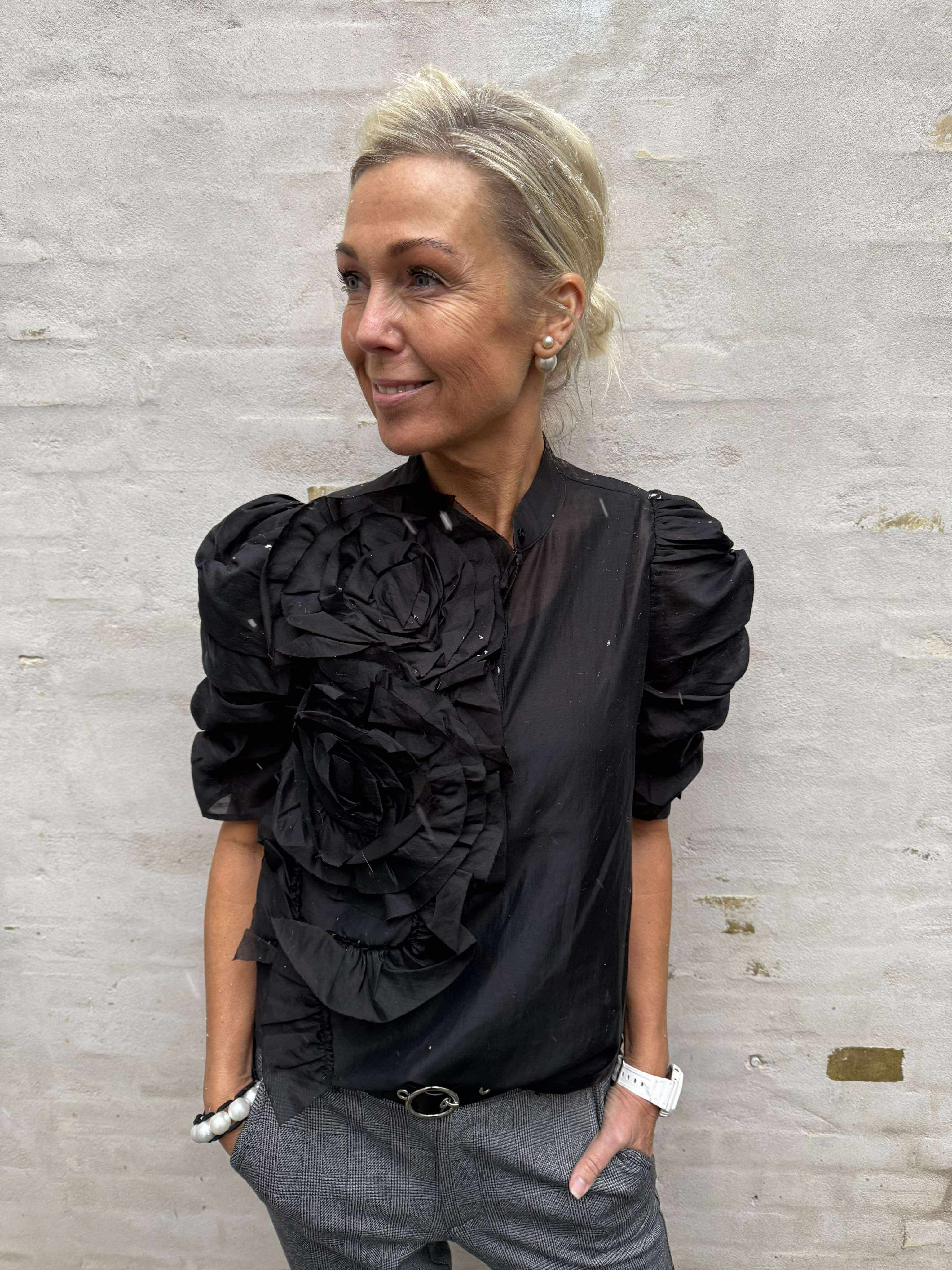 Annsofi Blouse - Black