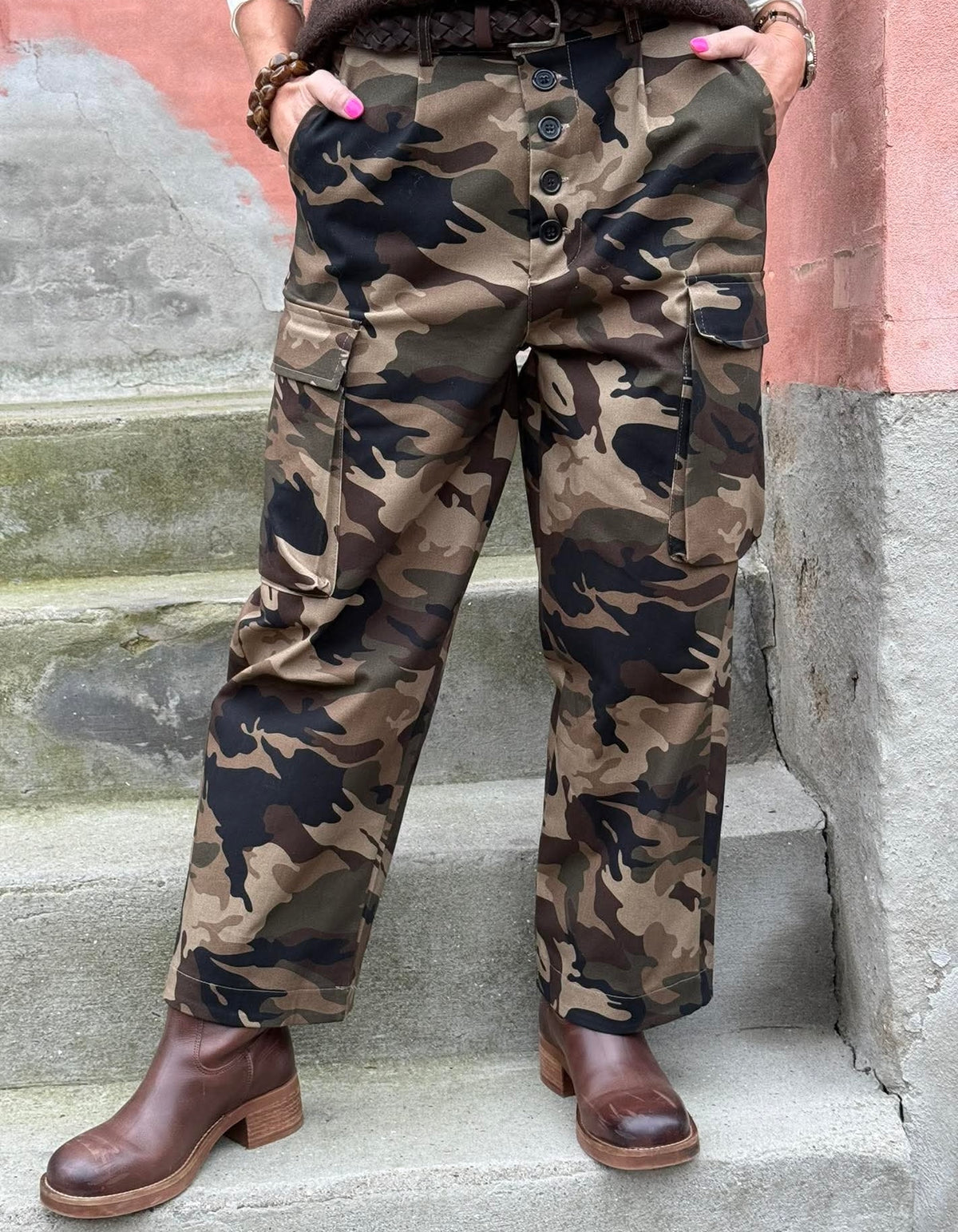 Leopanto Military Pants - Military Printing