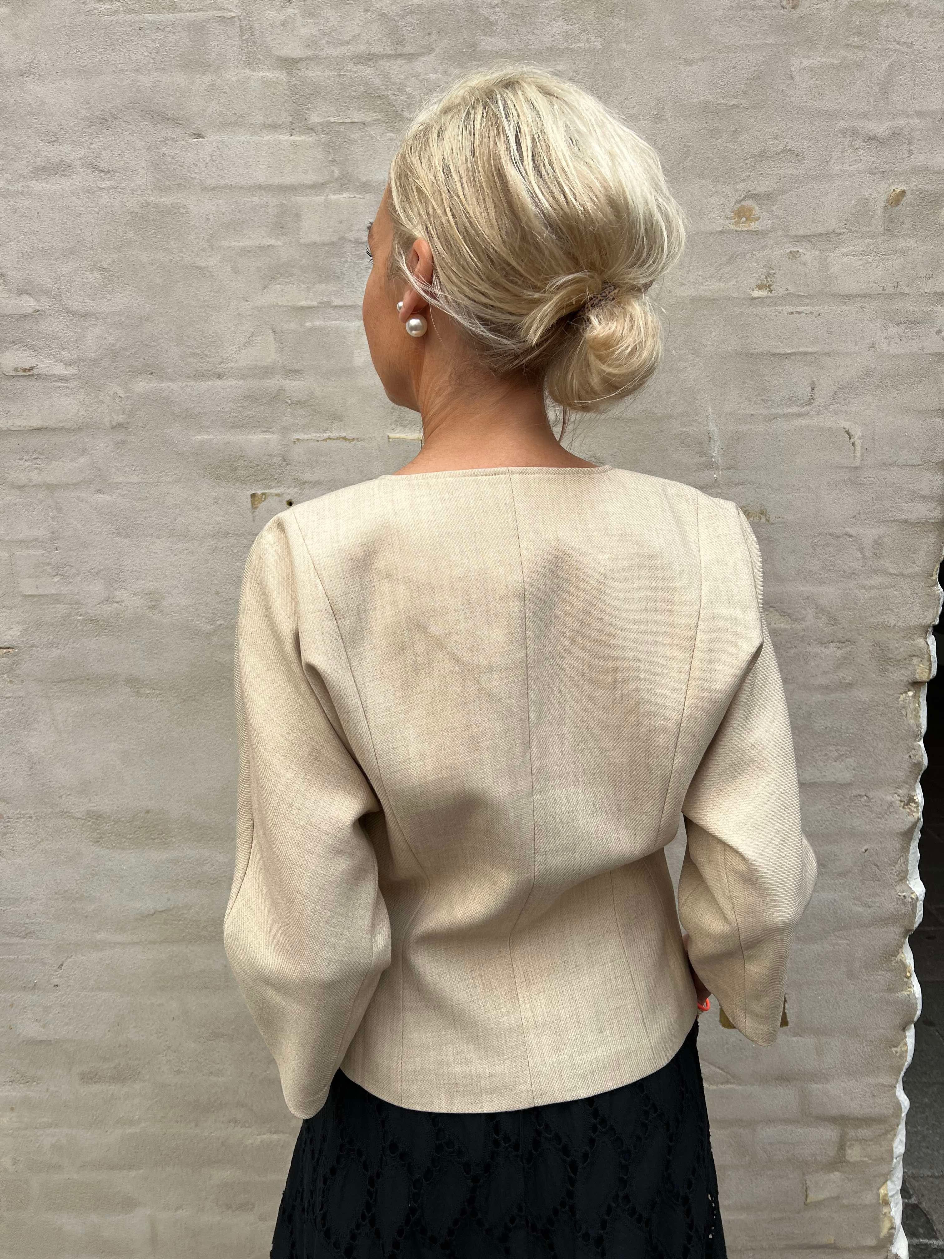 Mesto Melange jacket beige melange