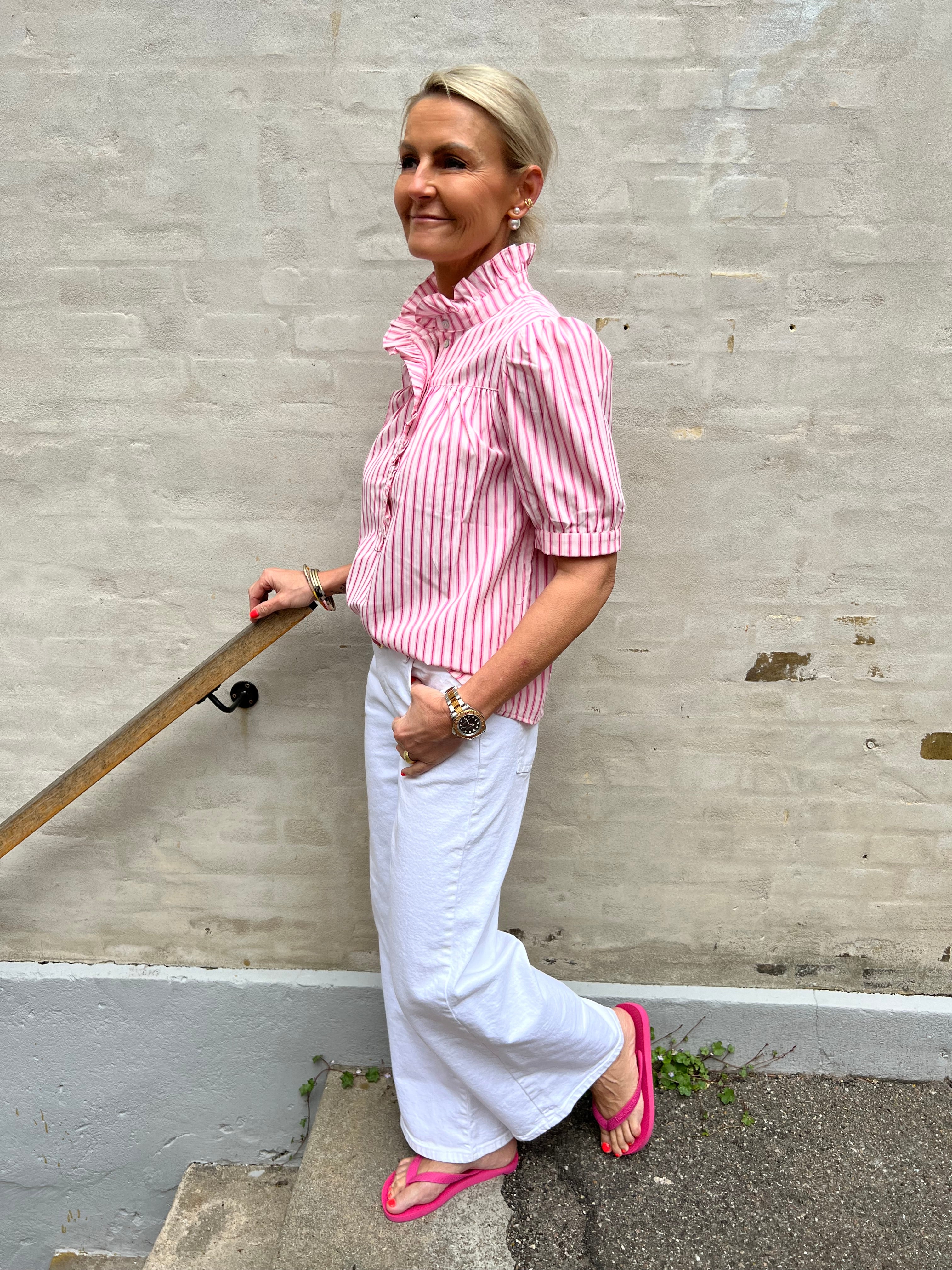 Ariana Stripe Pink