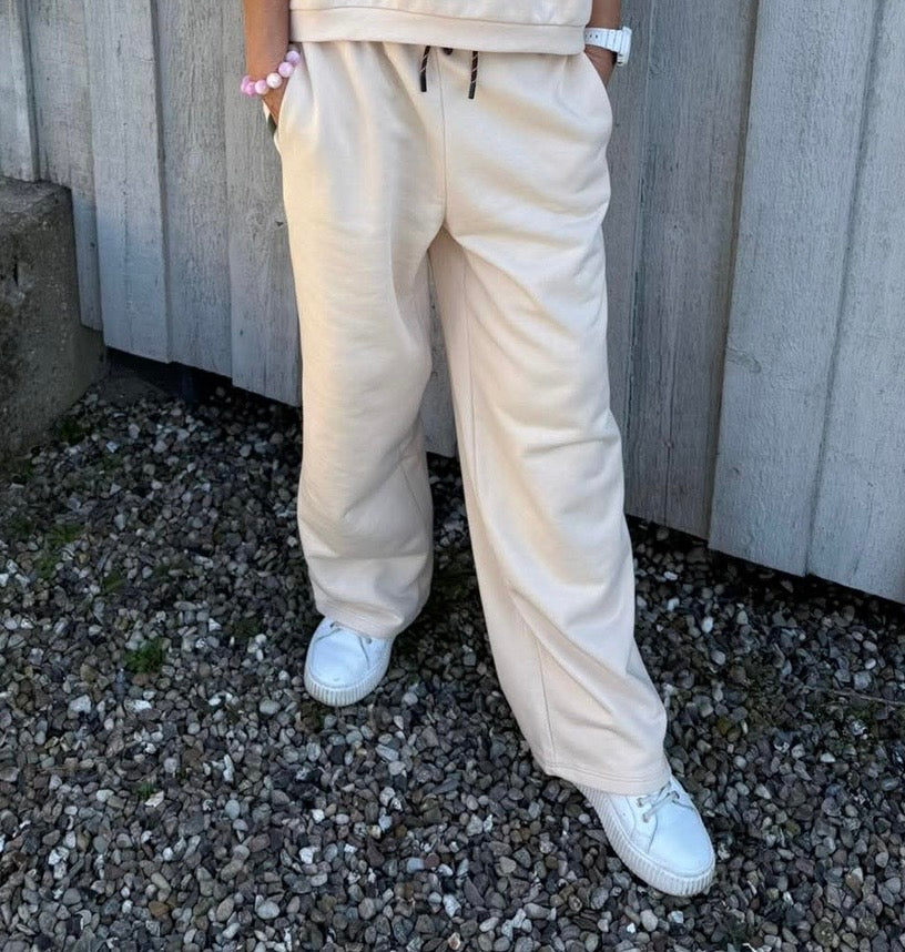 Melany Sweat Pants - Beige