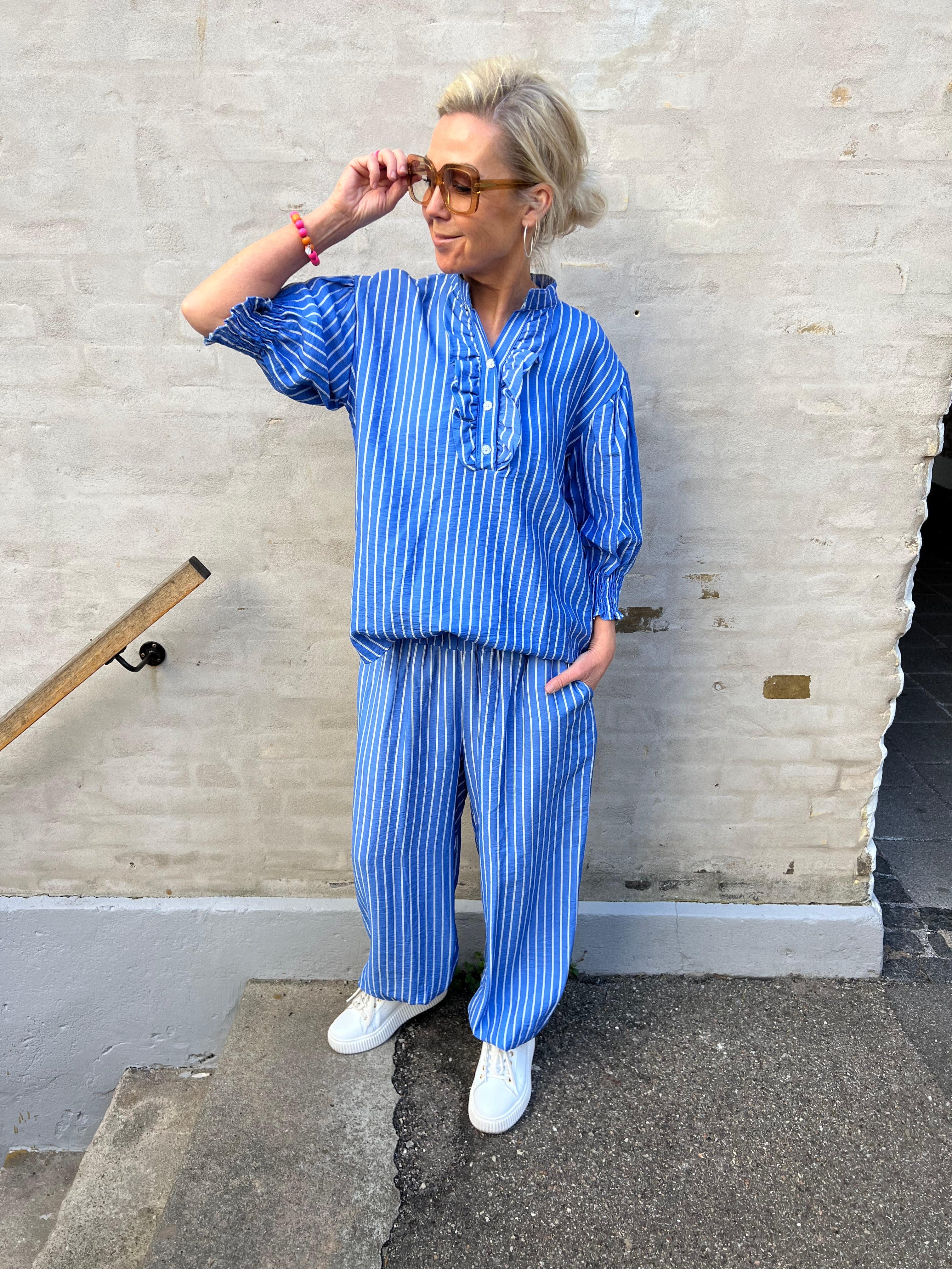 Charlie shirt blue stripe