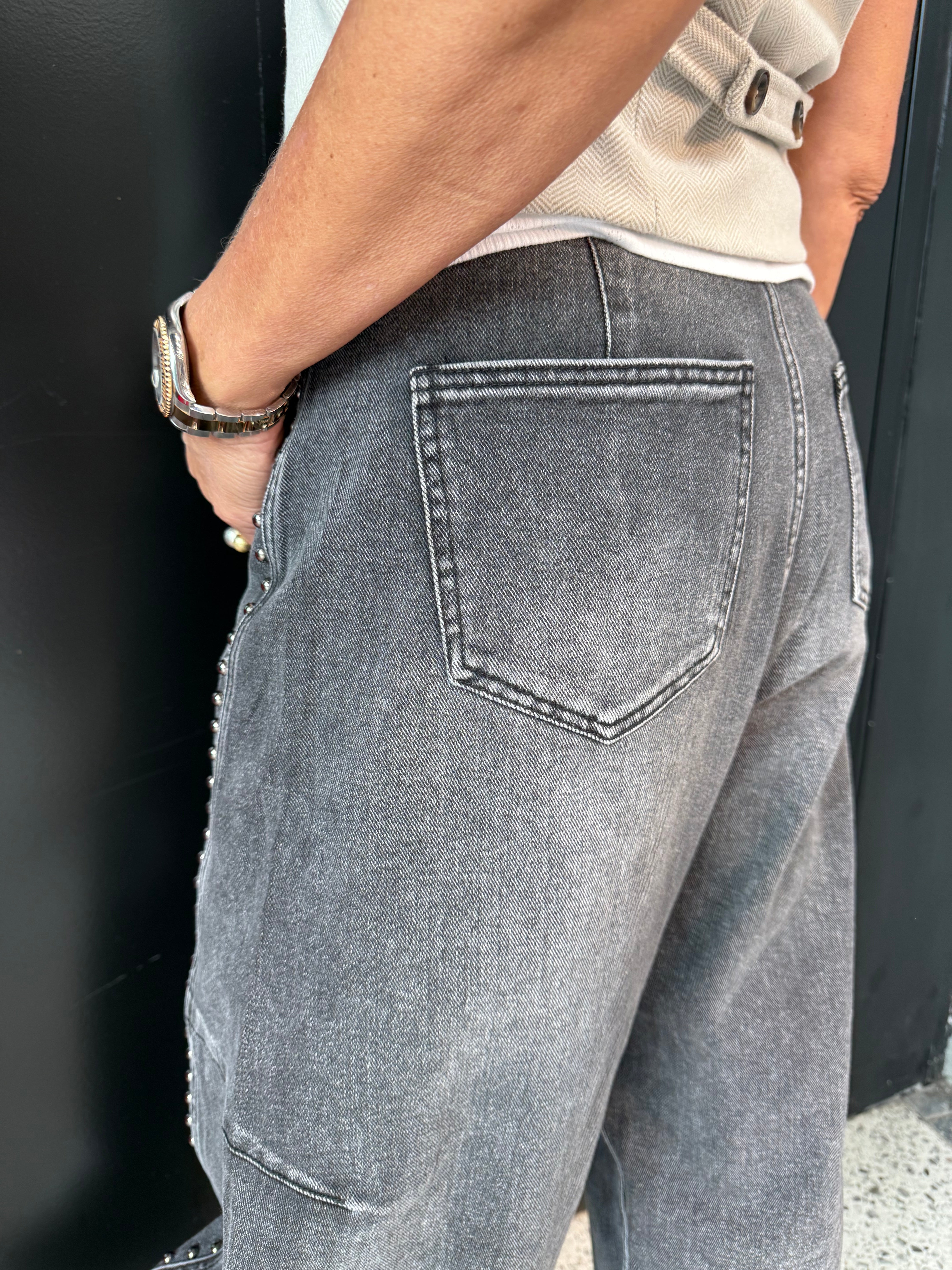 PREORDER-Ingebord Jeans - Grey