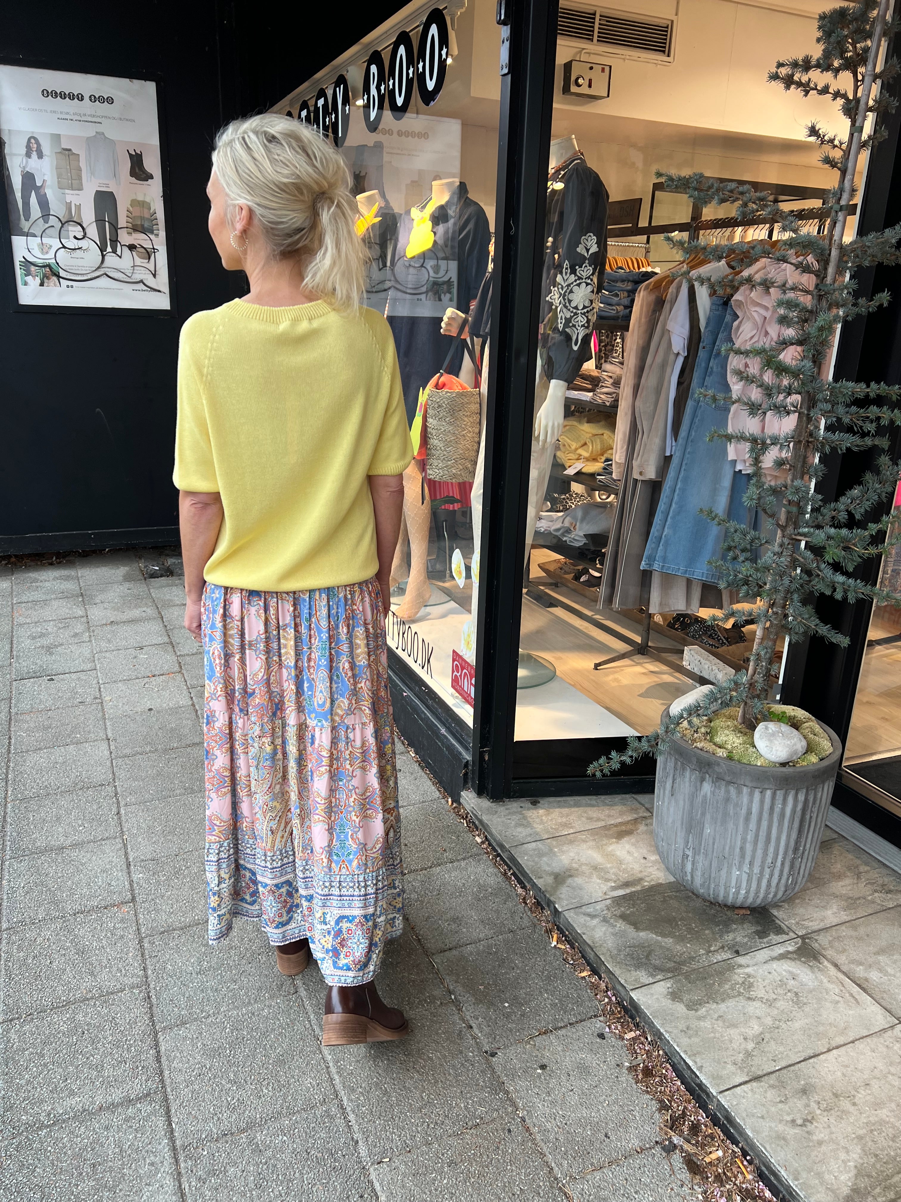 Blanca knit giallo