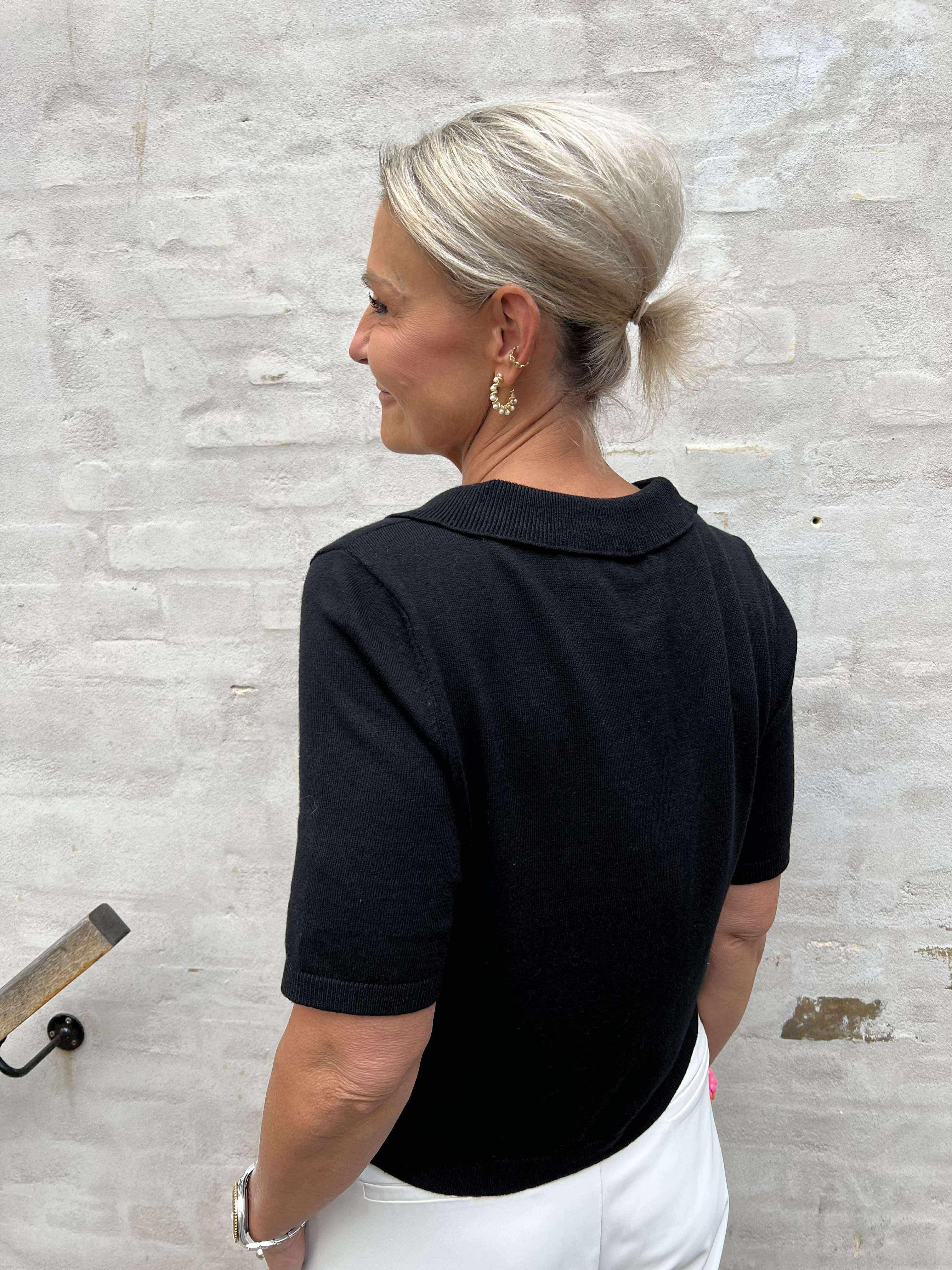 Bodil Pullover Knit - Black