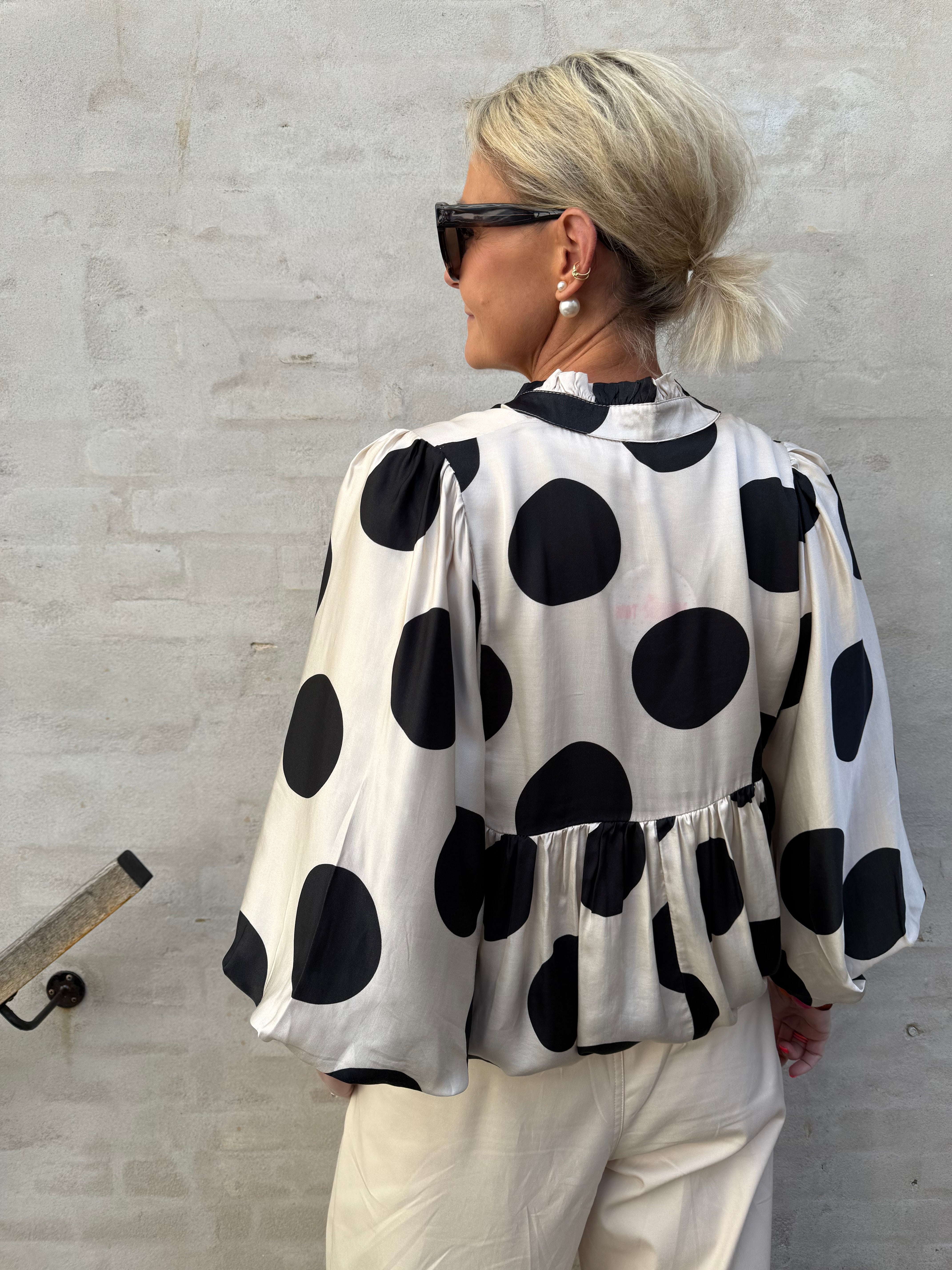 Michella Dot Blouse