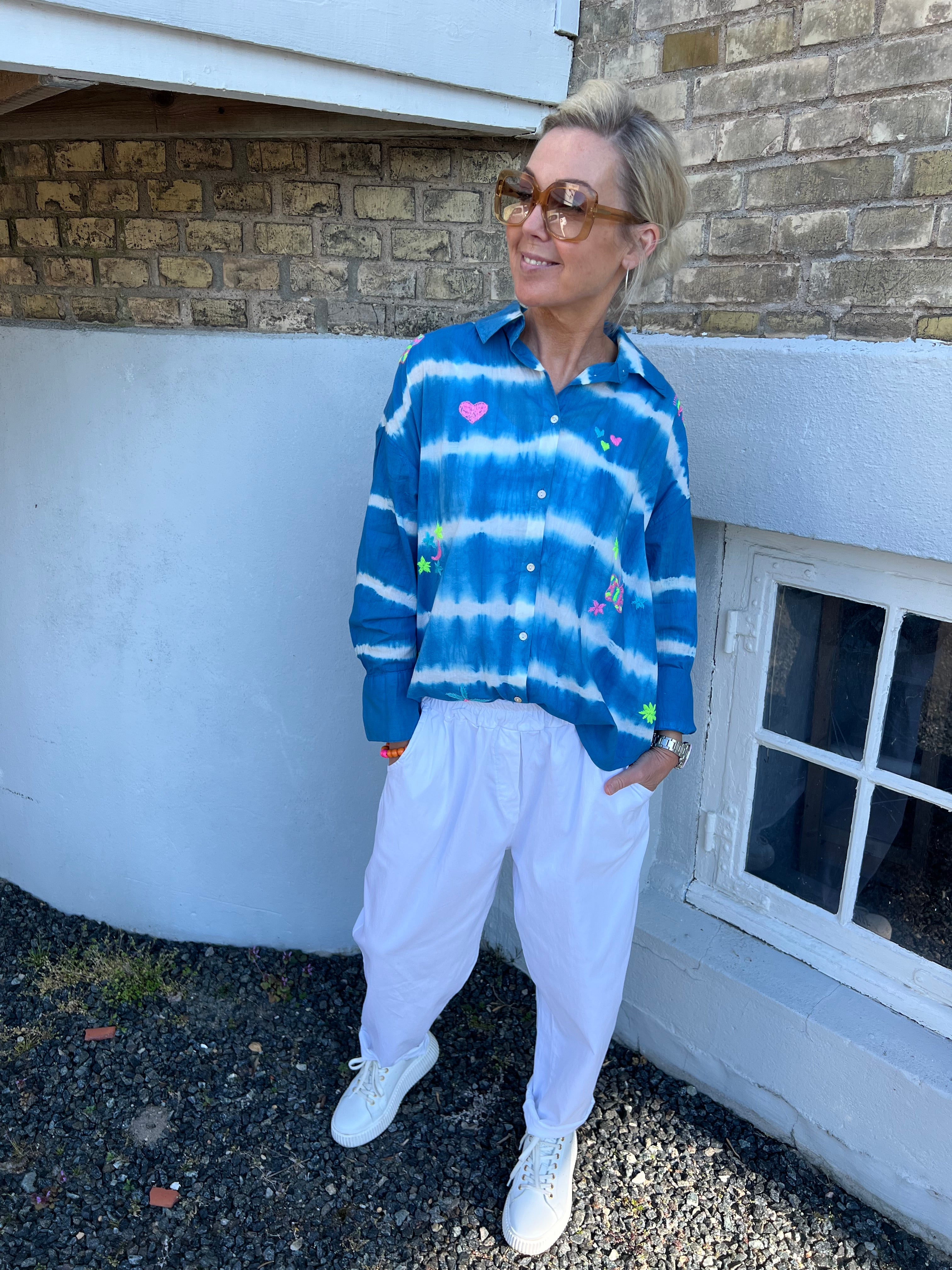 Oui Oui shirt blue