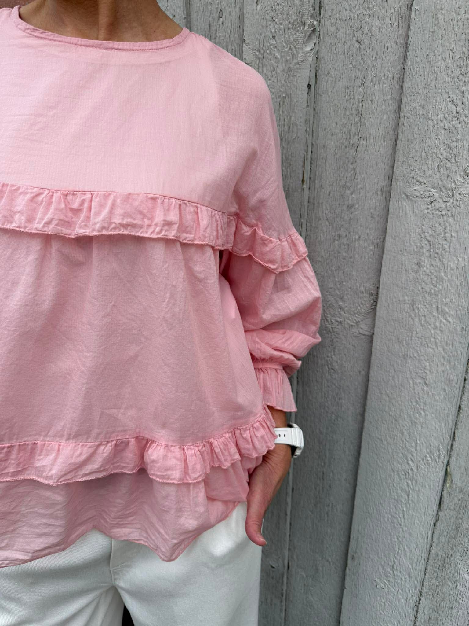 Melody Blouse - Winter Rose