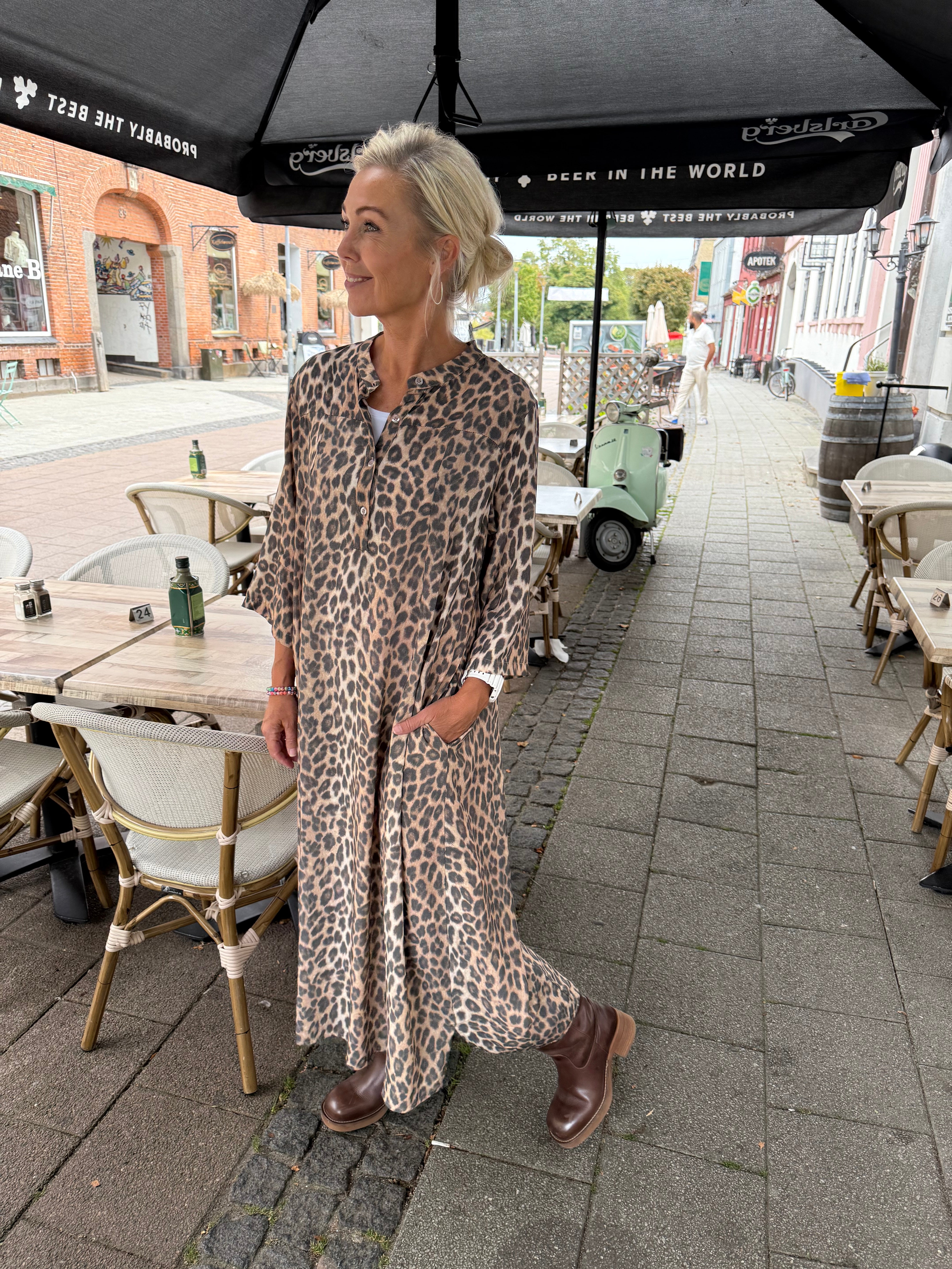 KENNA shirt dress - Leo