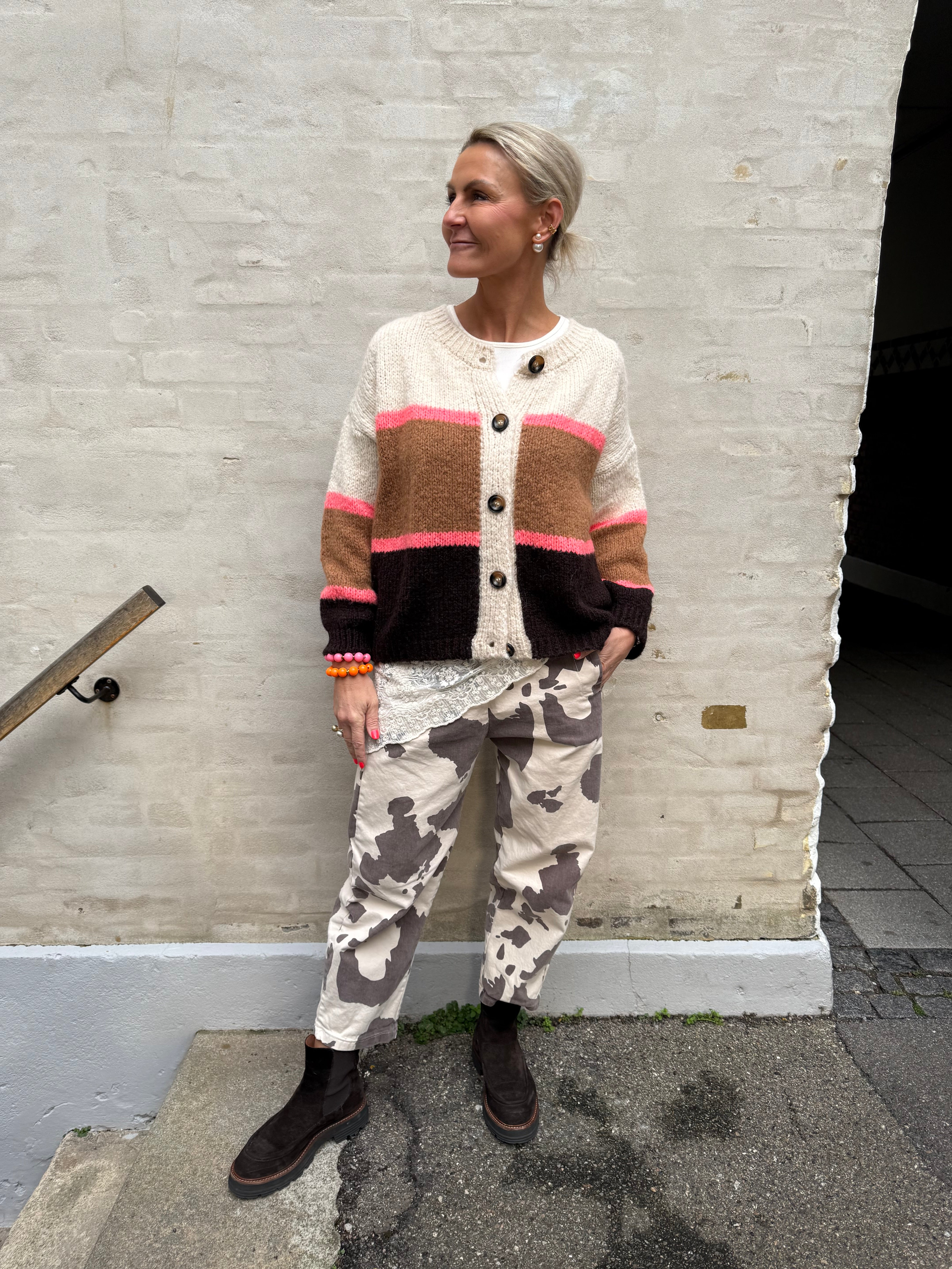 PREORDER-HILDUR knit cardigan - Camel