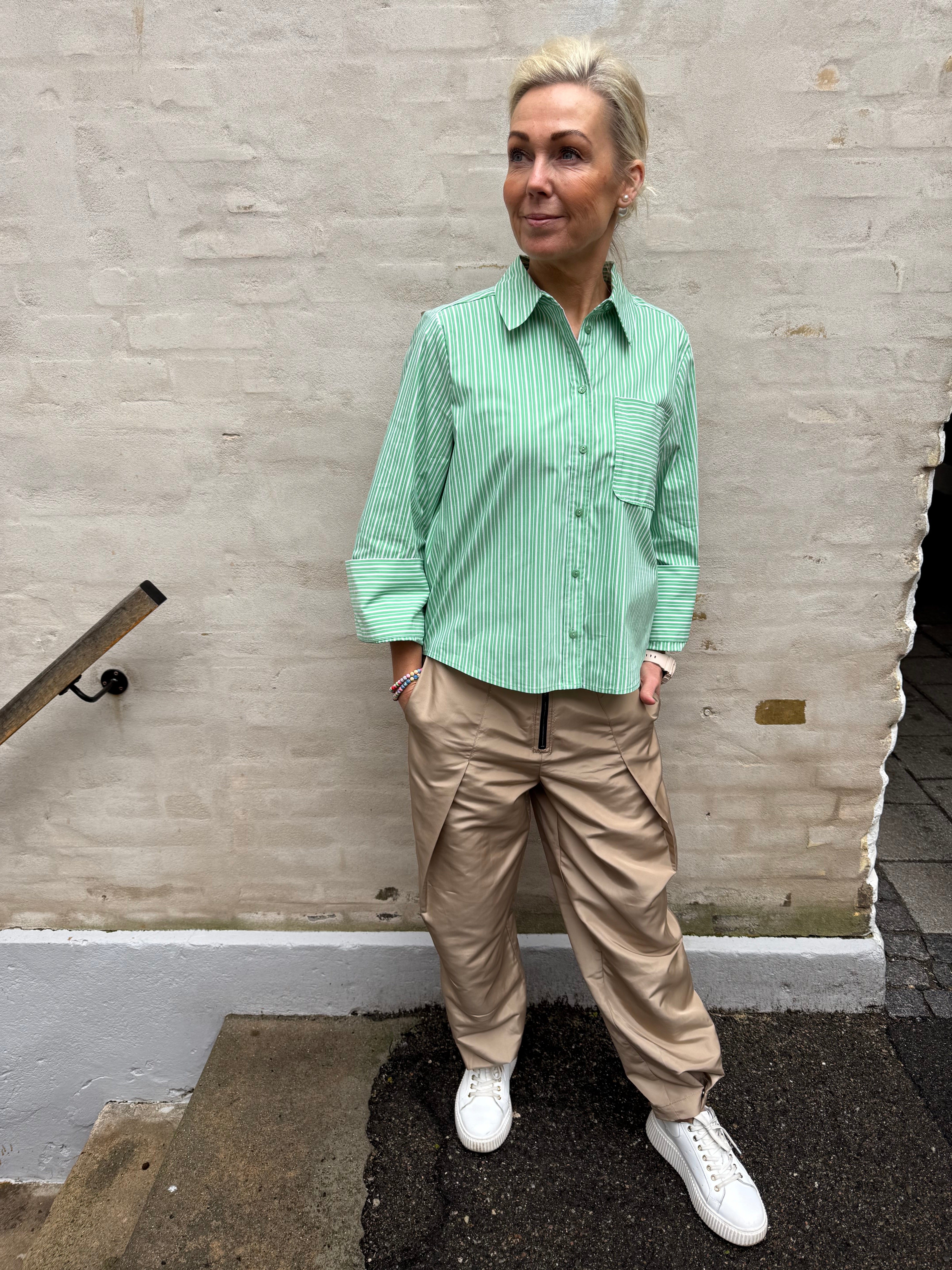 BaliCC Bell Sleeve Shirt - Green