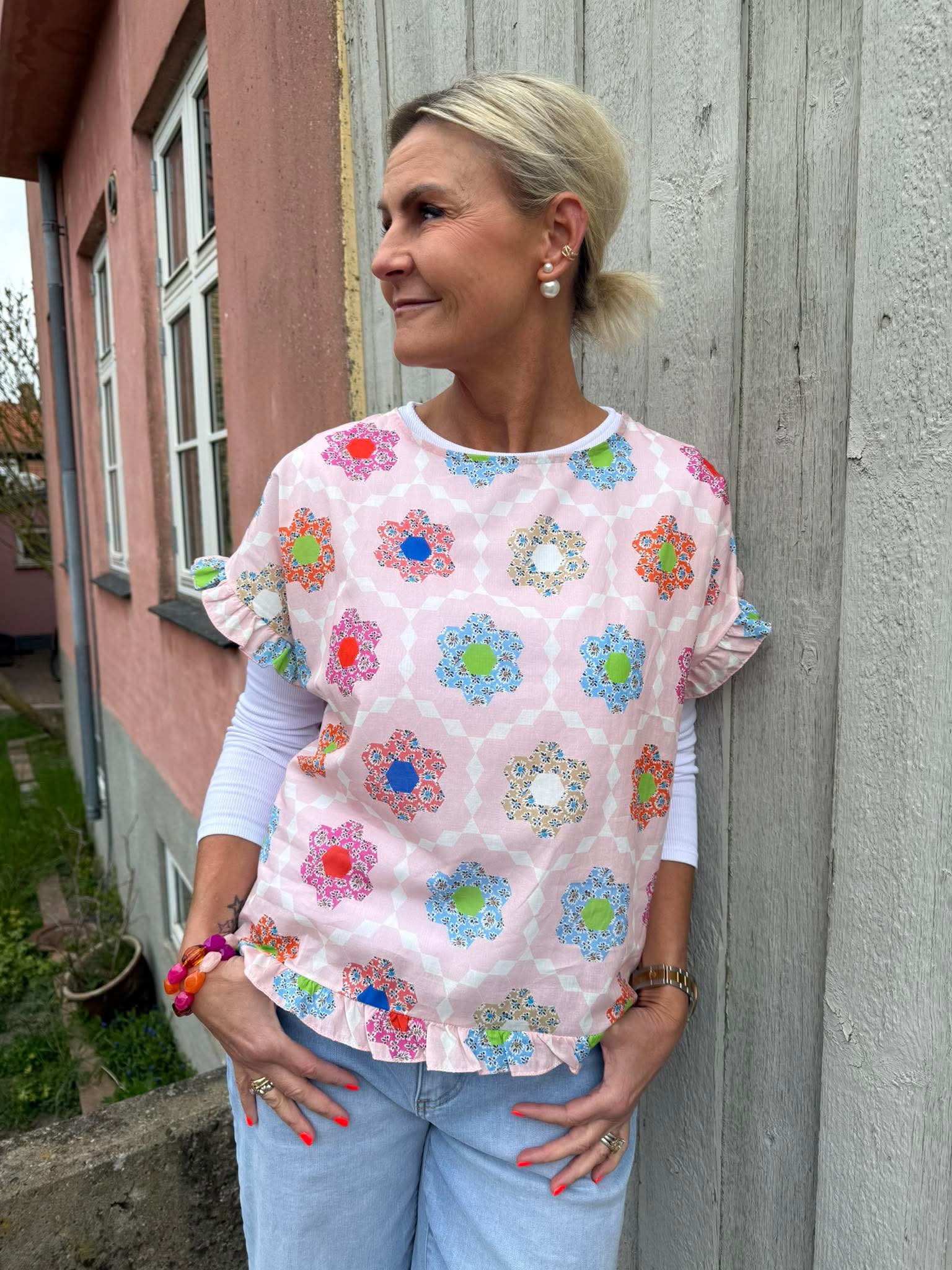 Kasimira Top - Rose