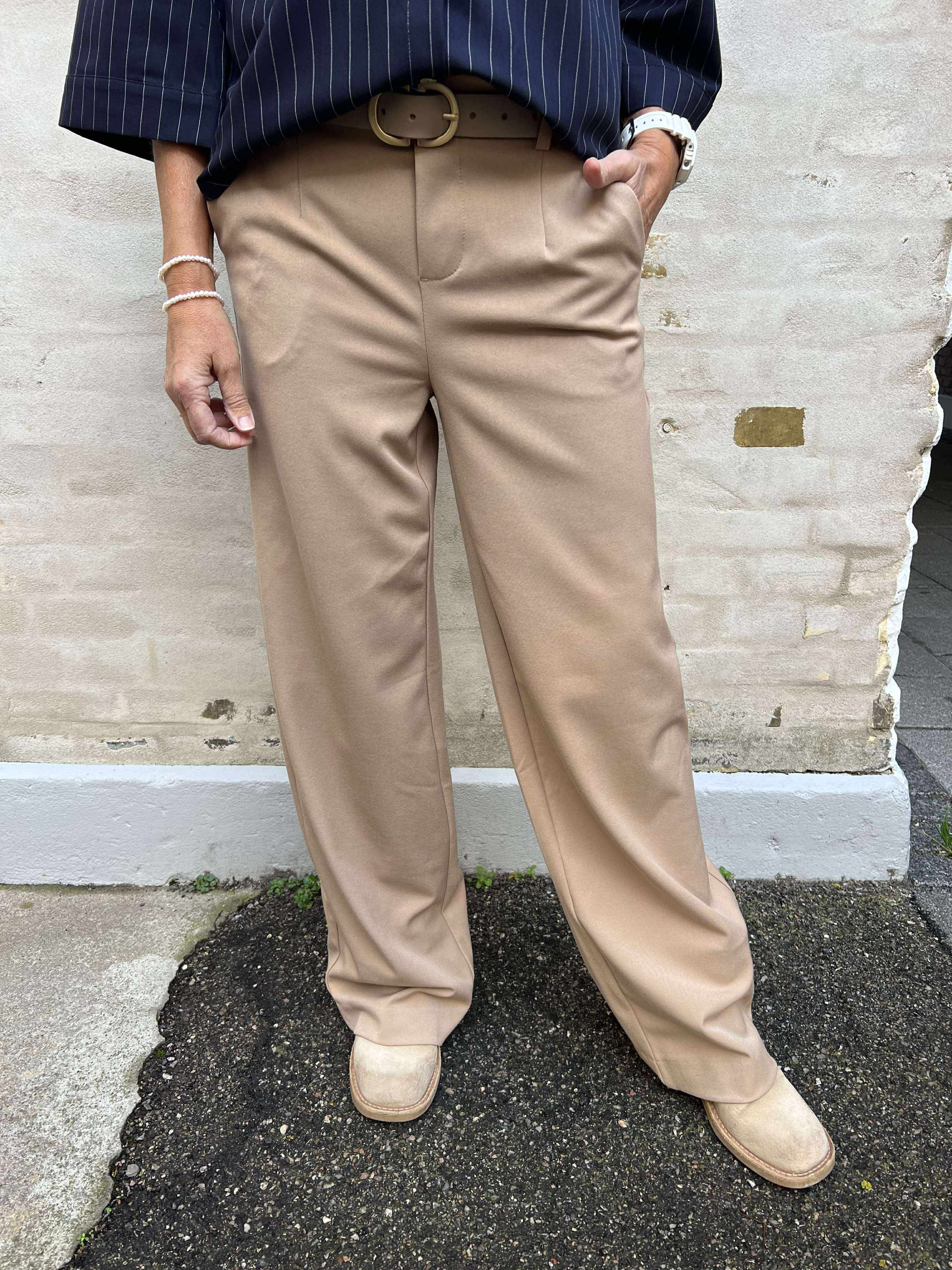 Lisa WIDE pant tannin