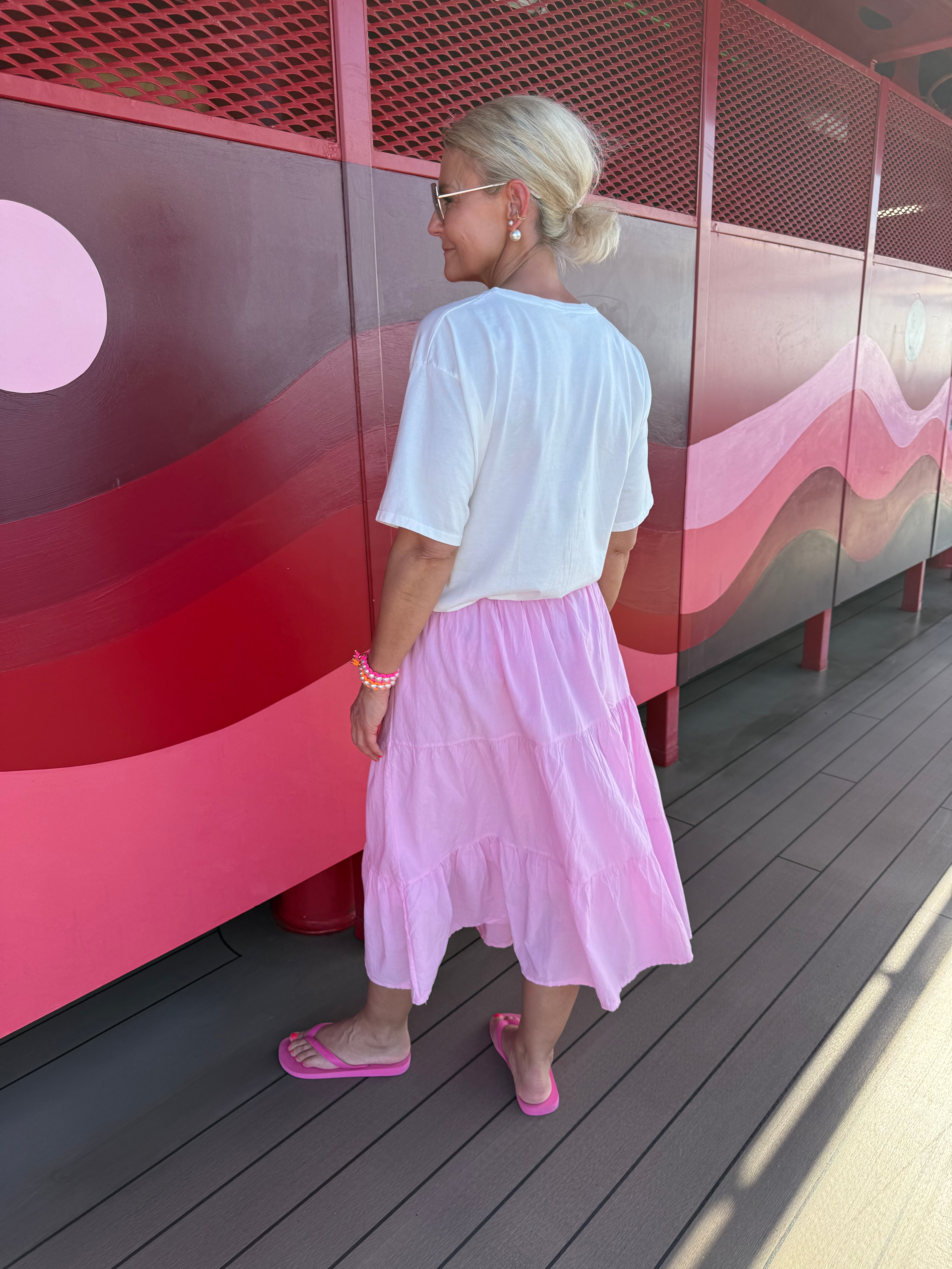 Summer Vibe Skirt - Pink