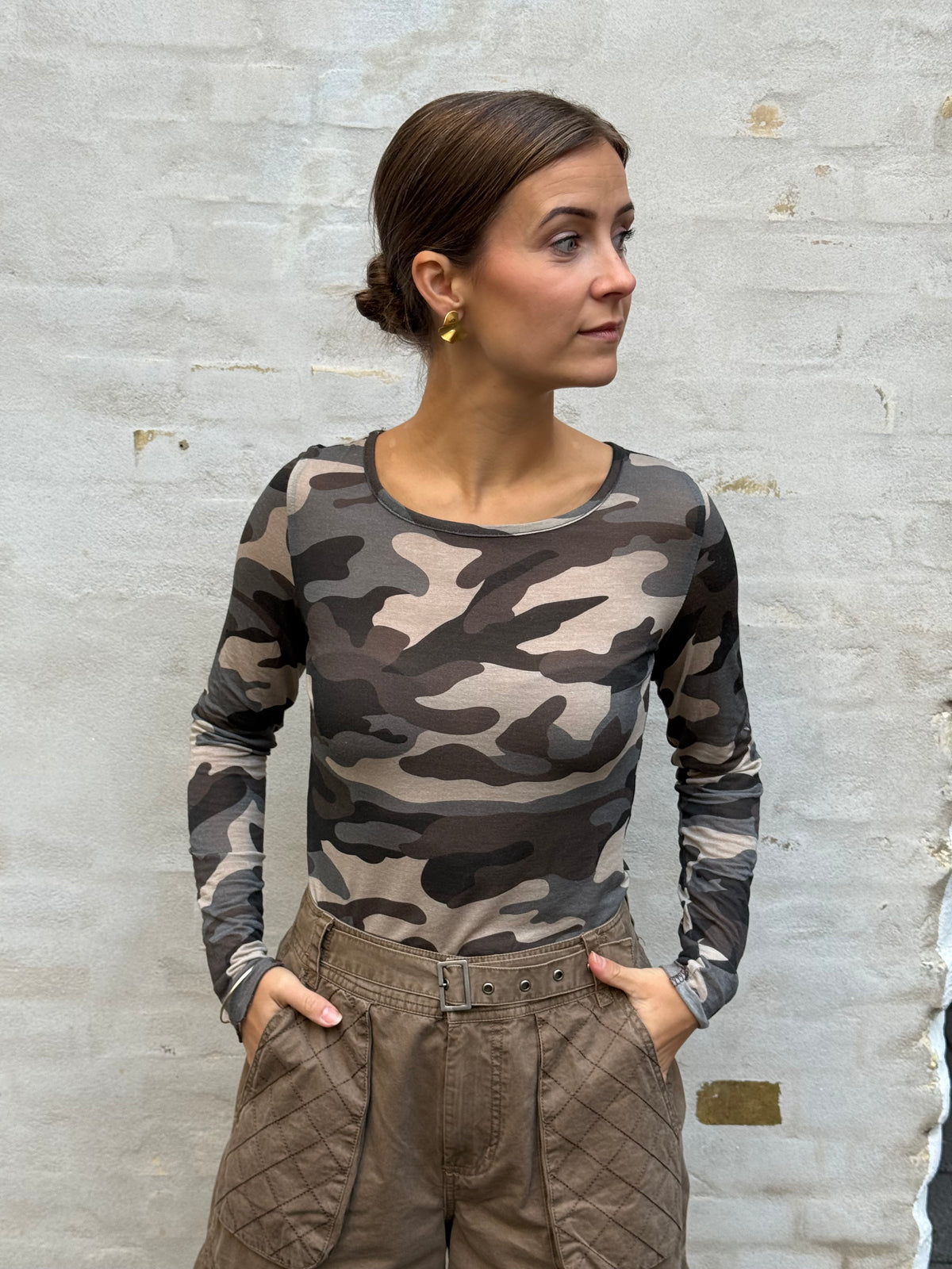 Everyday Softi Blouse - Camouflage