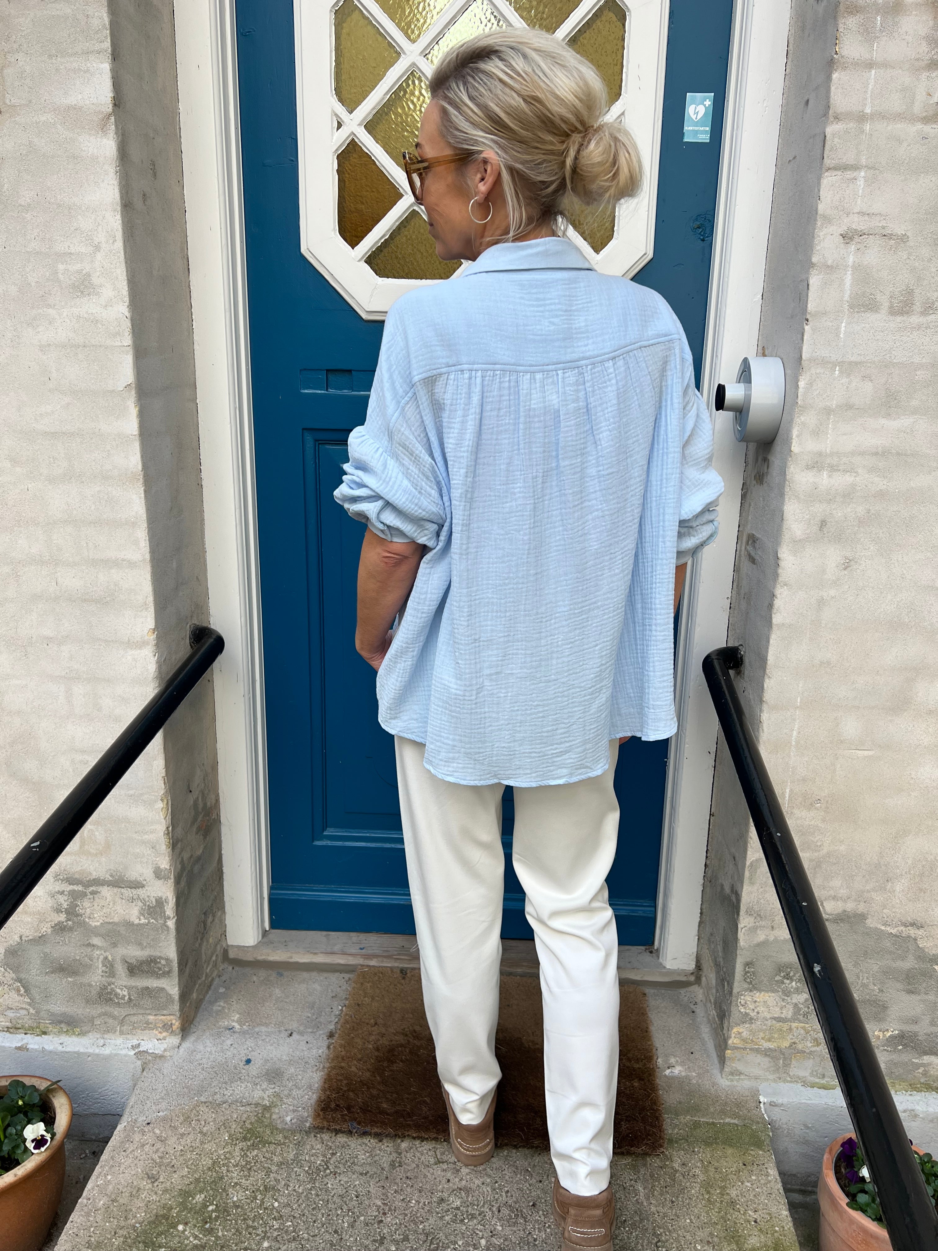Musy palm shirt blue