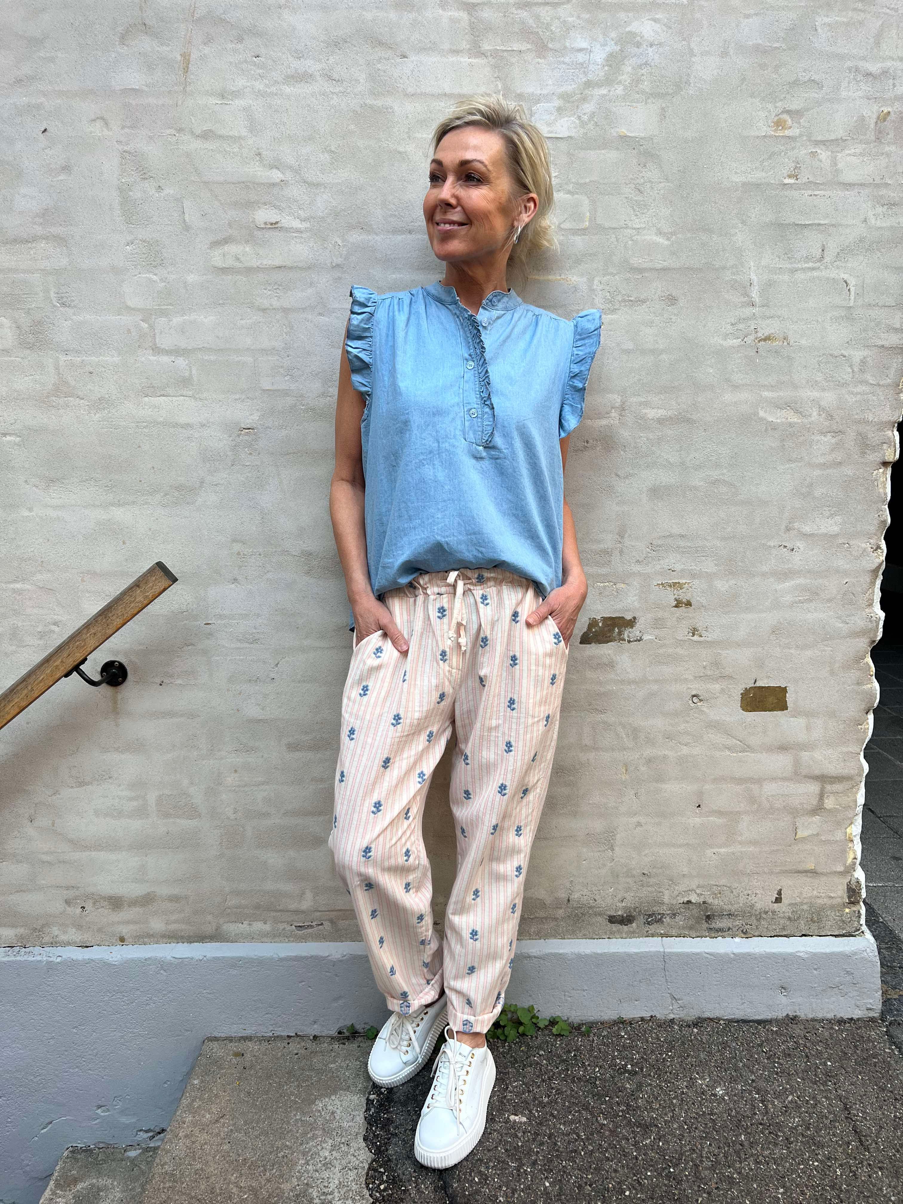 Rikke pants celeste