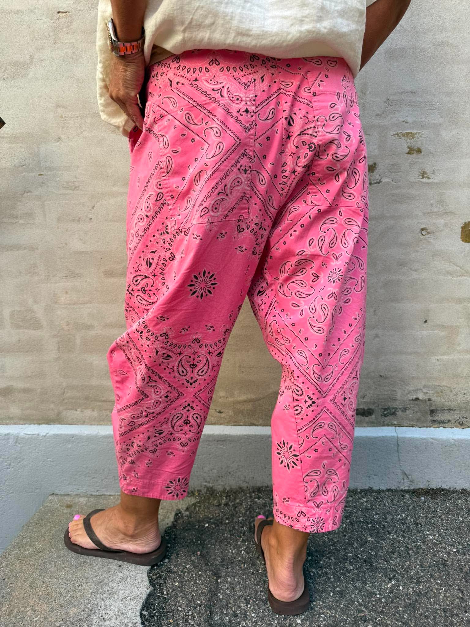 Bandana byxor - Rosa