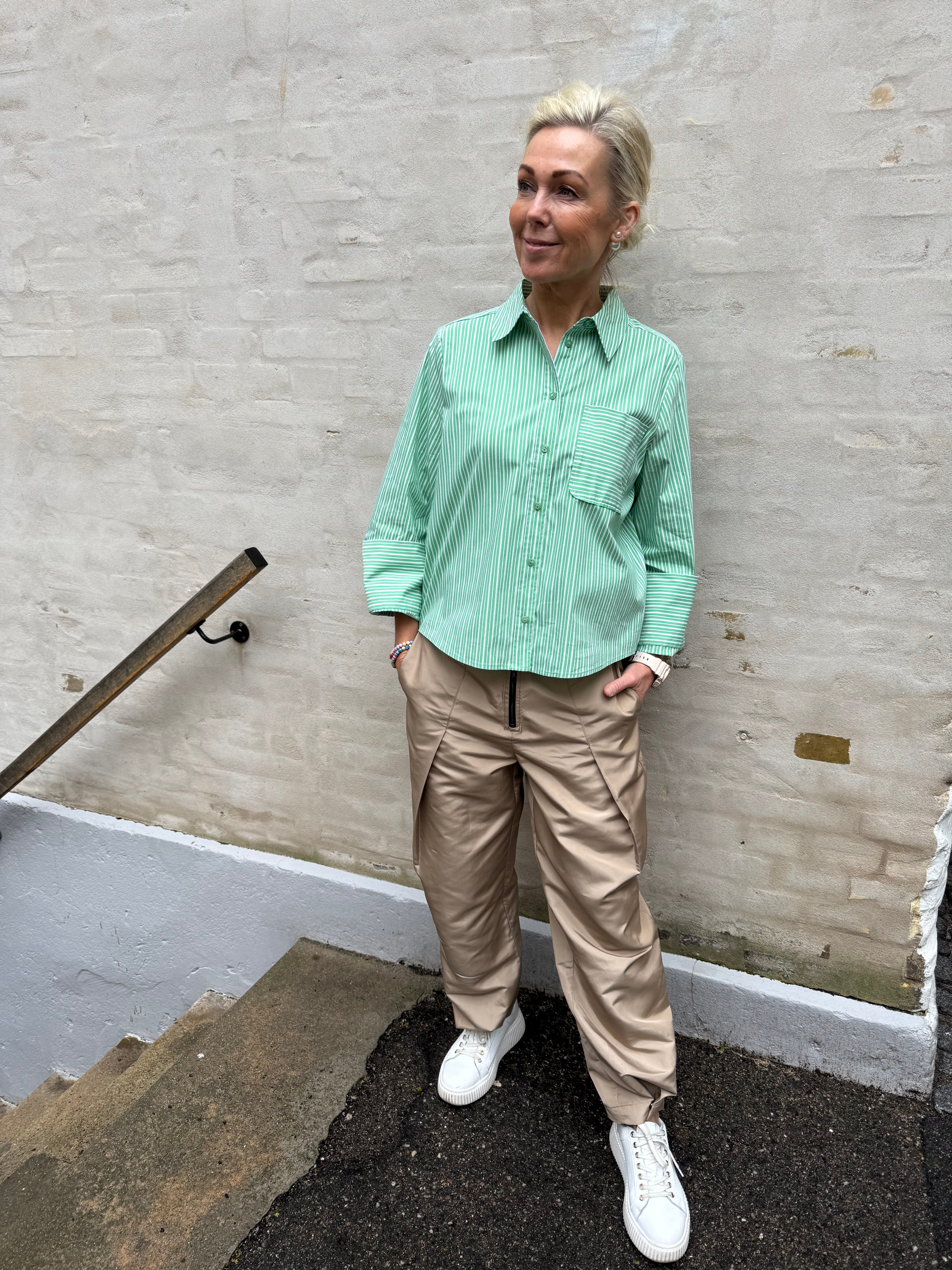 BaliCC Bell Sleeve Shirt - Green