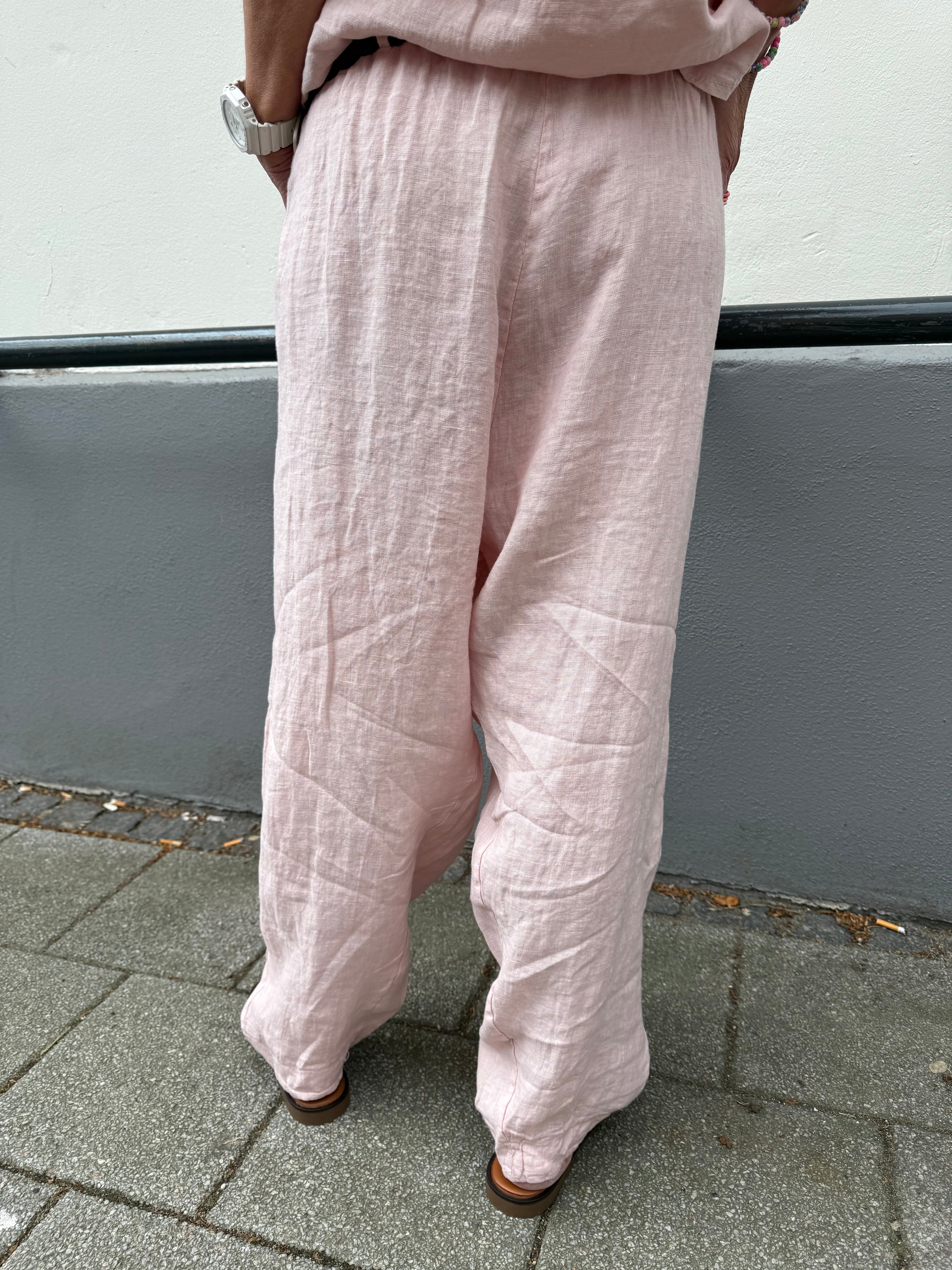 Evra Pants - Cipria